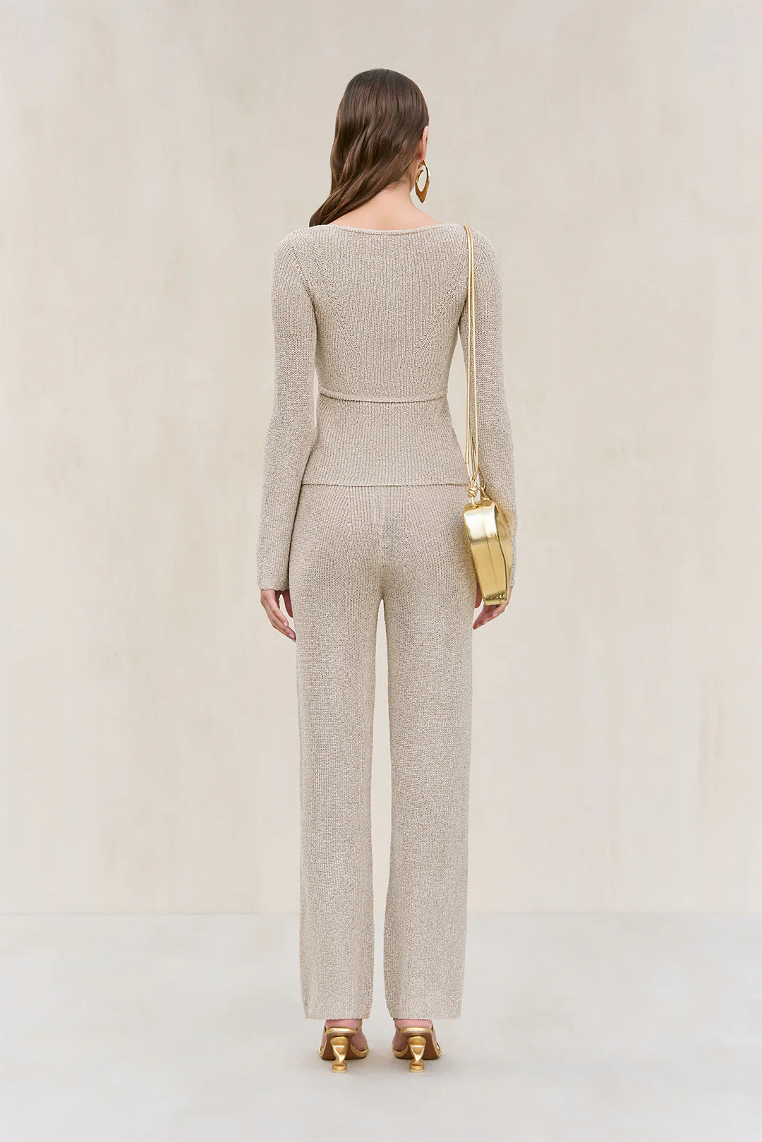 KEZIA KNIT TOP - BEACH