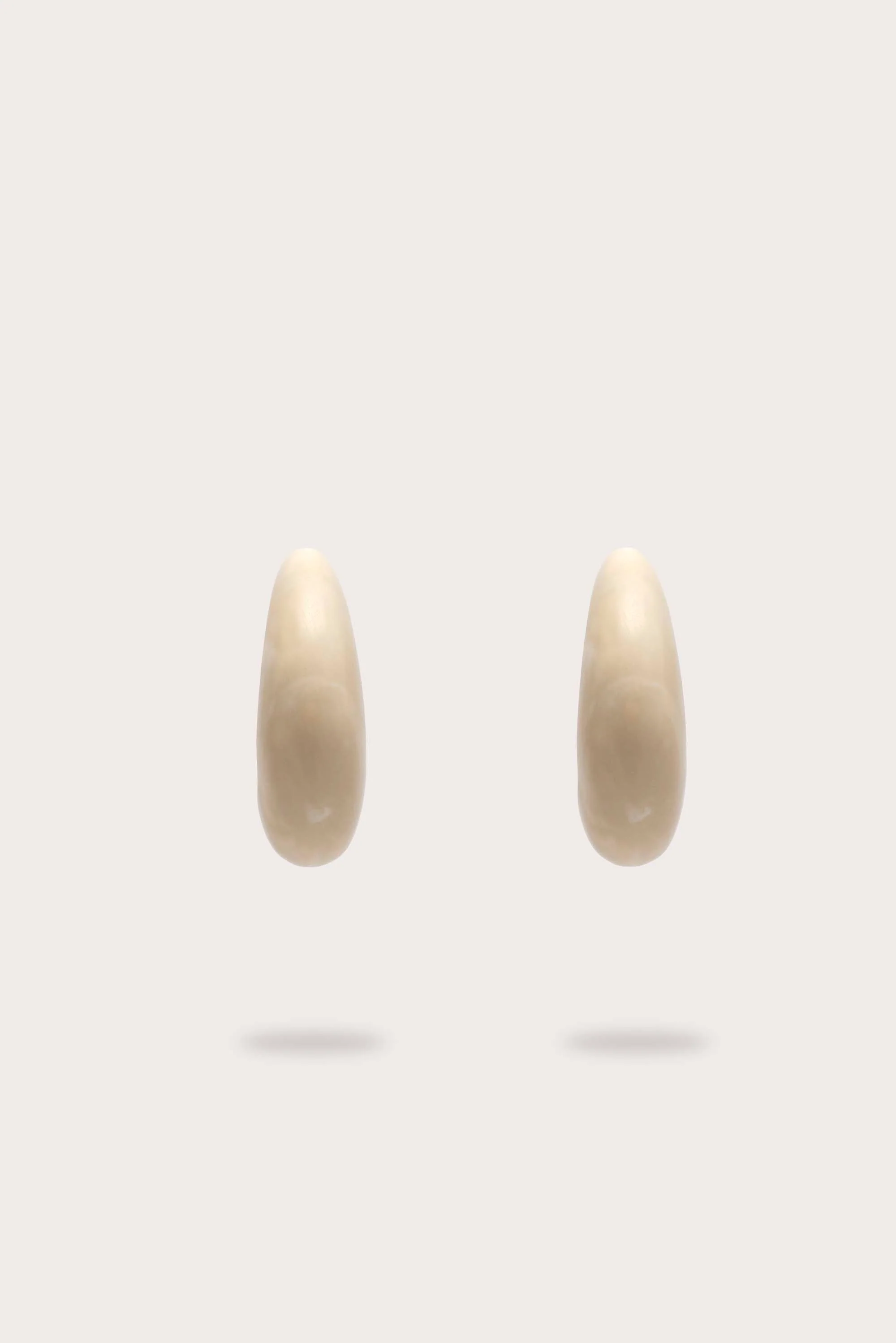 MONA EARRING - TRAVERTINE
