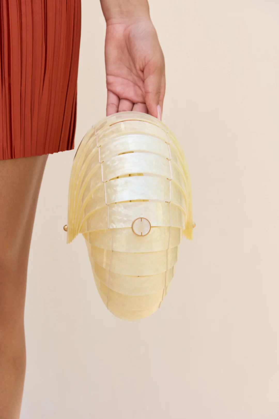 SIRENA CLUTCH - IVORY