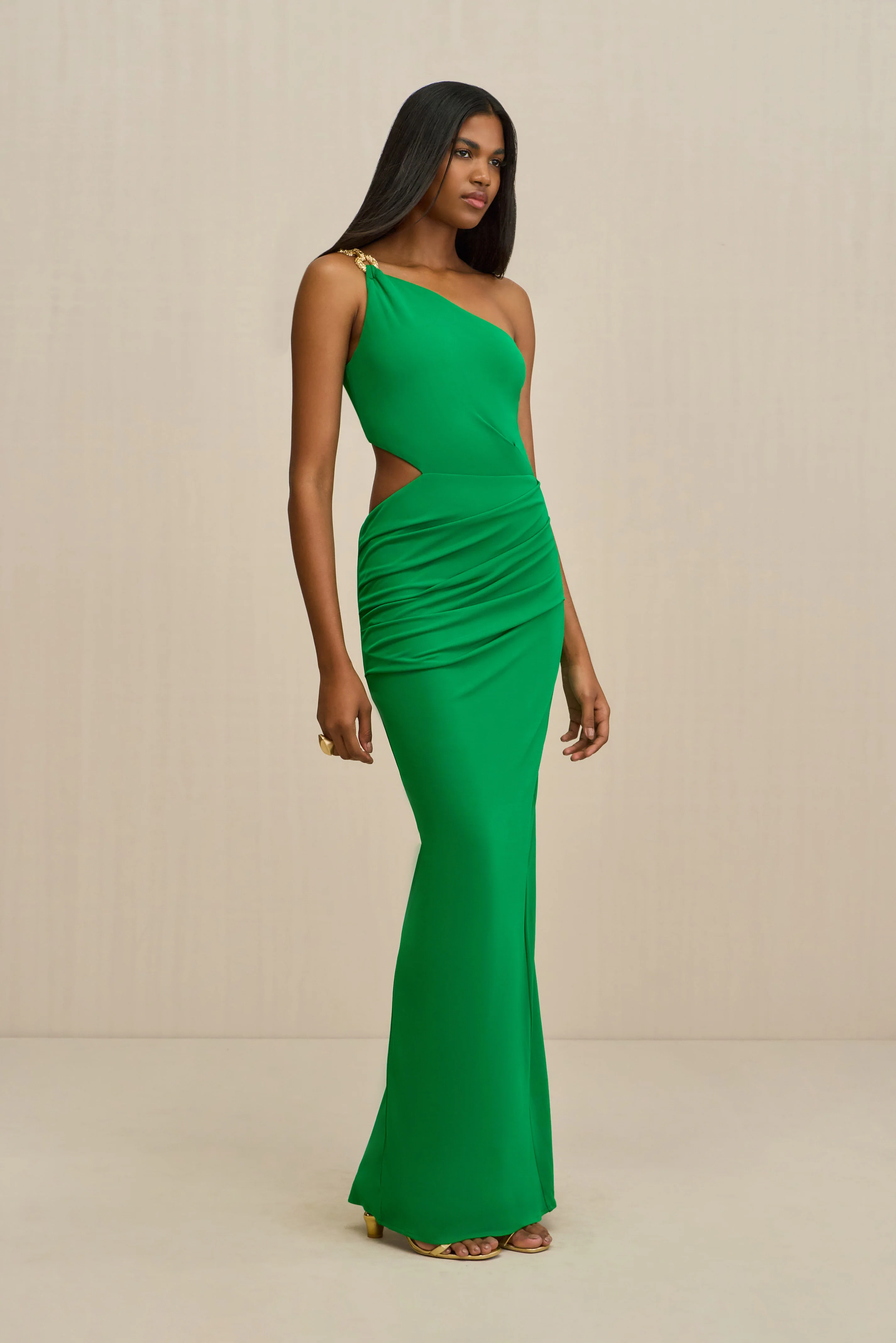 COBIE GOWN - MALACHITE