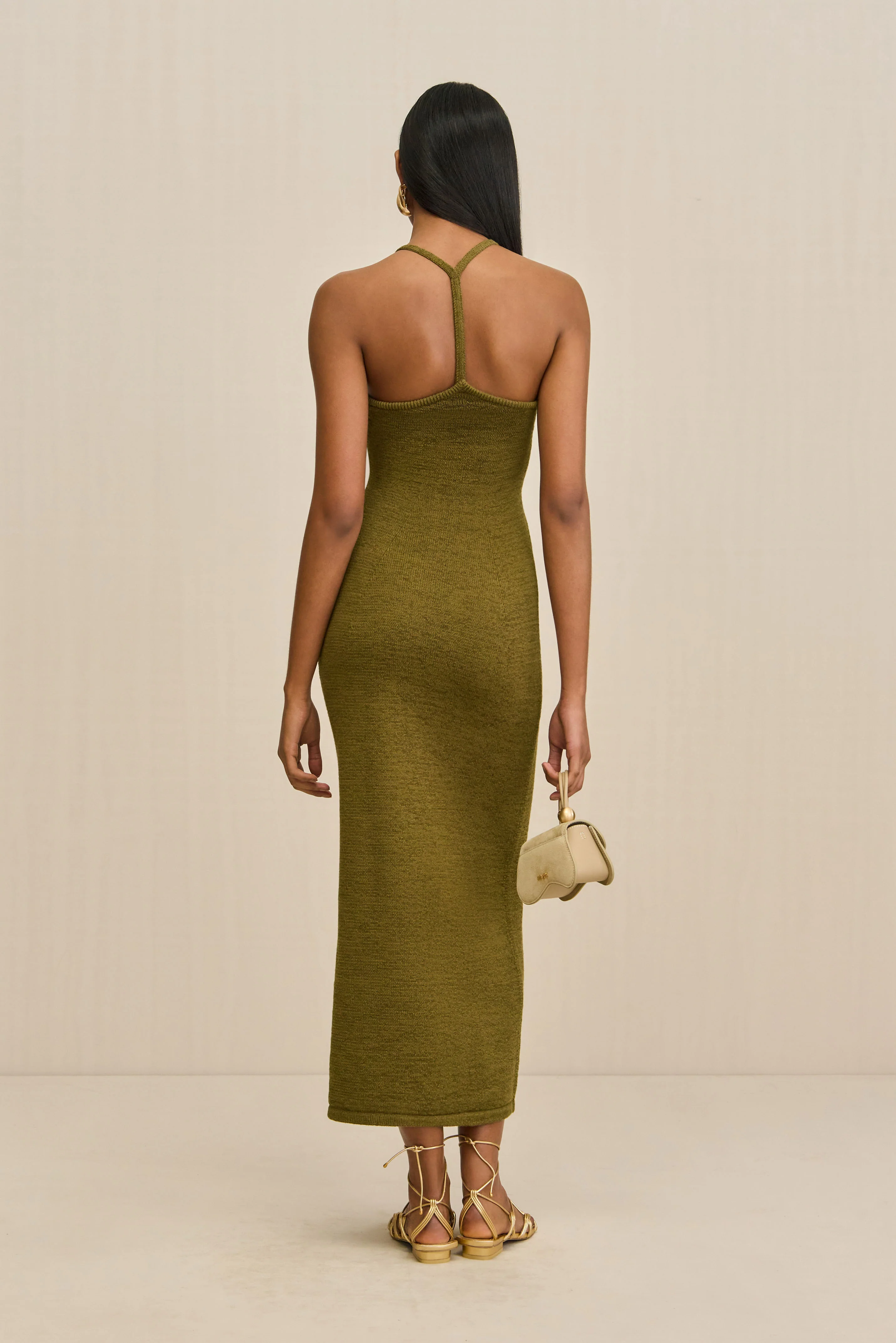 VALMA KNIT DRESS - SERPENT