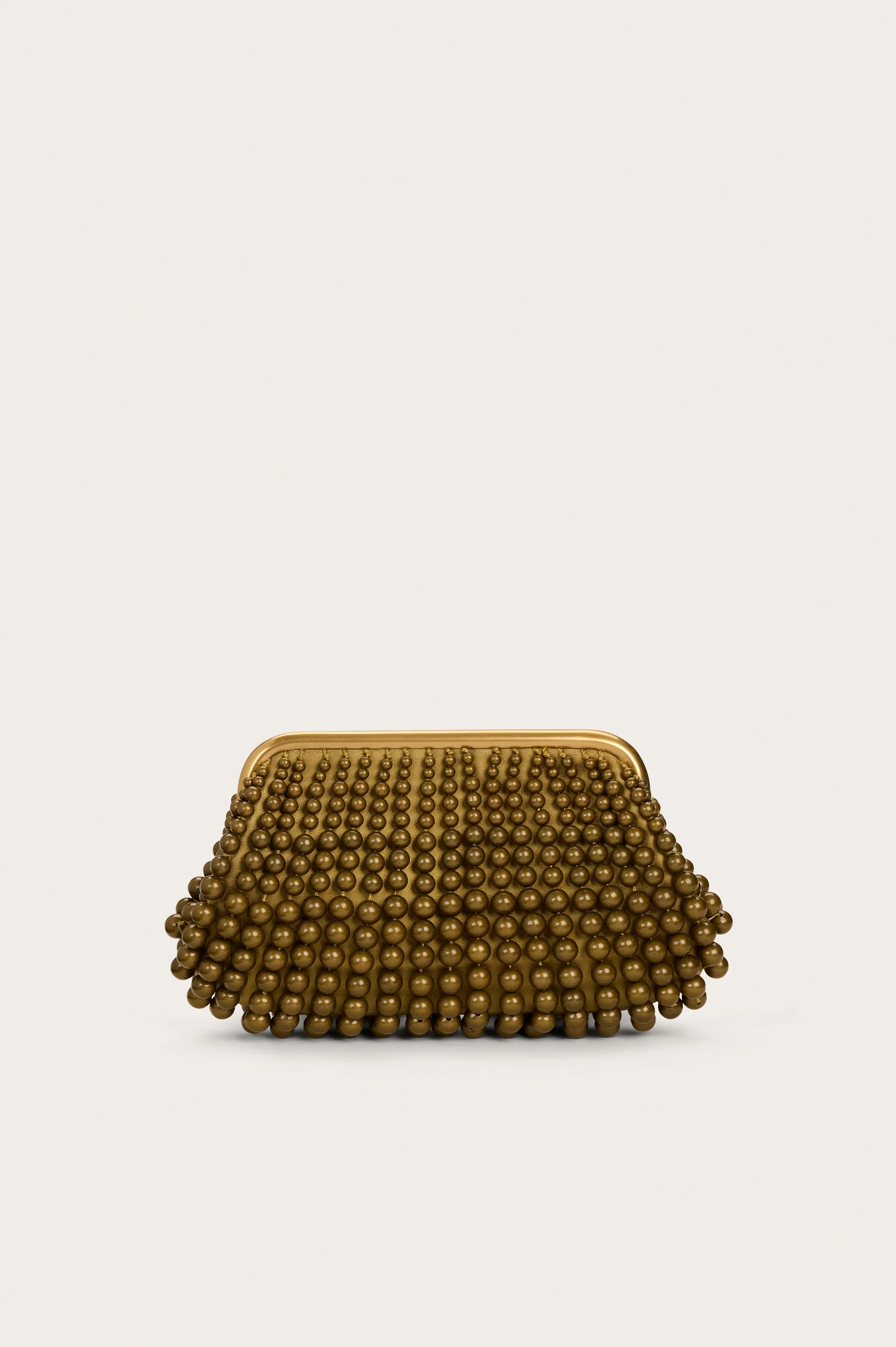 NIA MINI CLUTCH - ANTIQUE BRASS