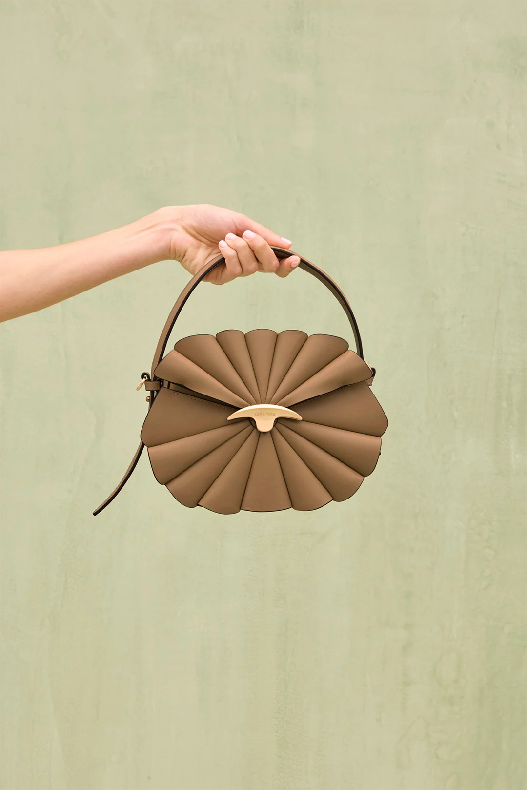 JANINE CROSSBODY BAG - CAMEL