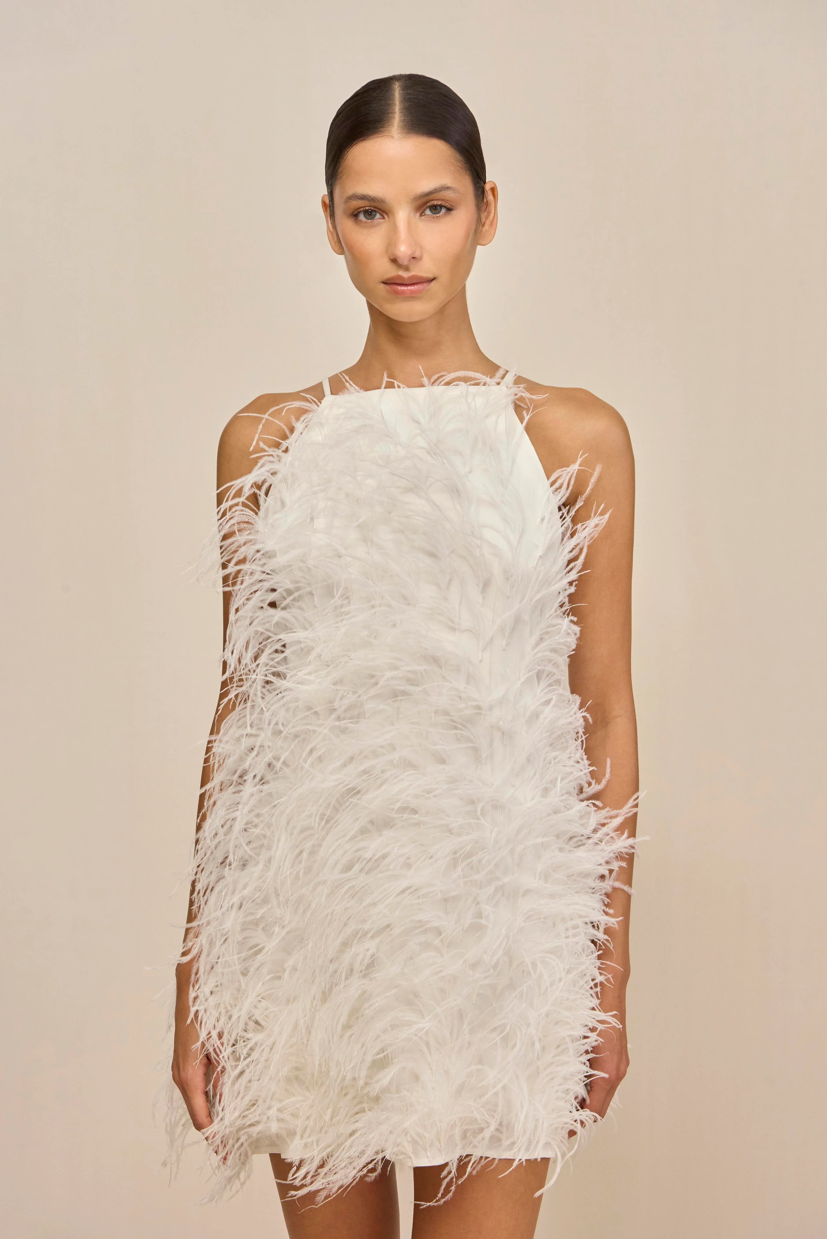 SHANNON DRESS - OFF WHITE