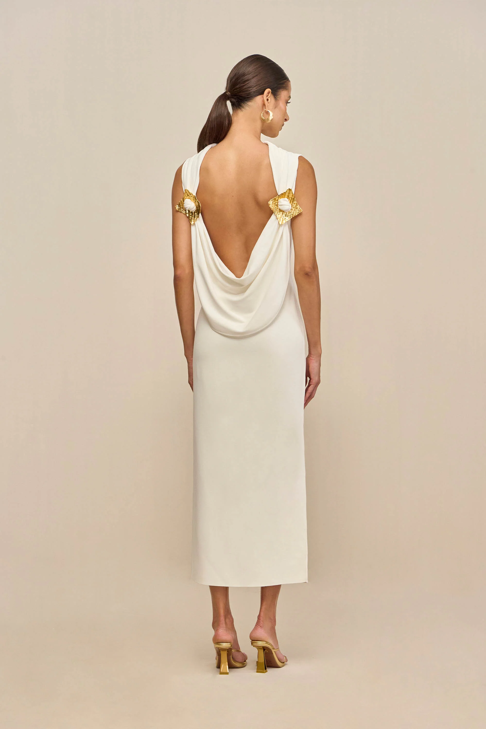 DEIRDRA DRESS - OFF WHITE