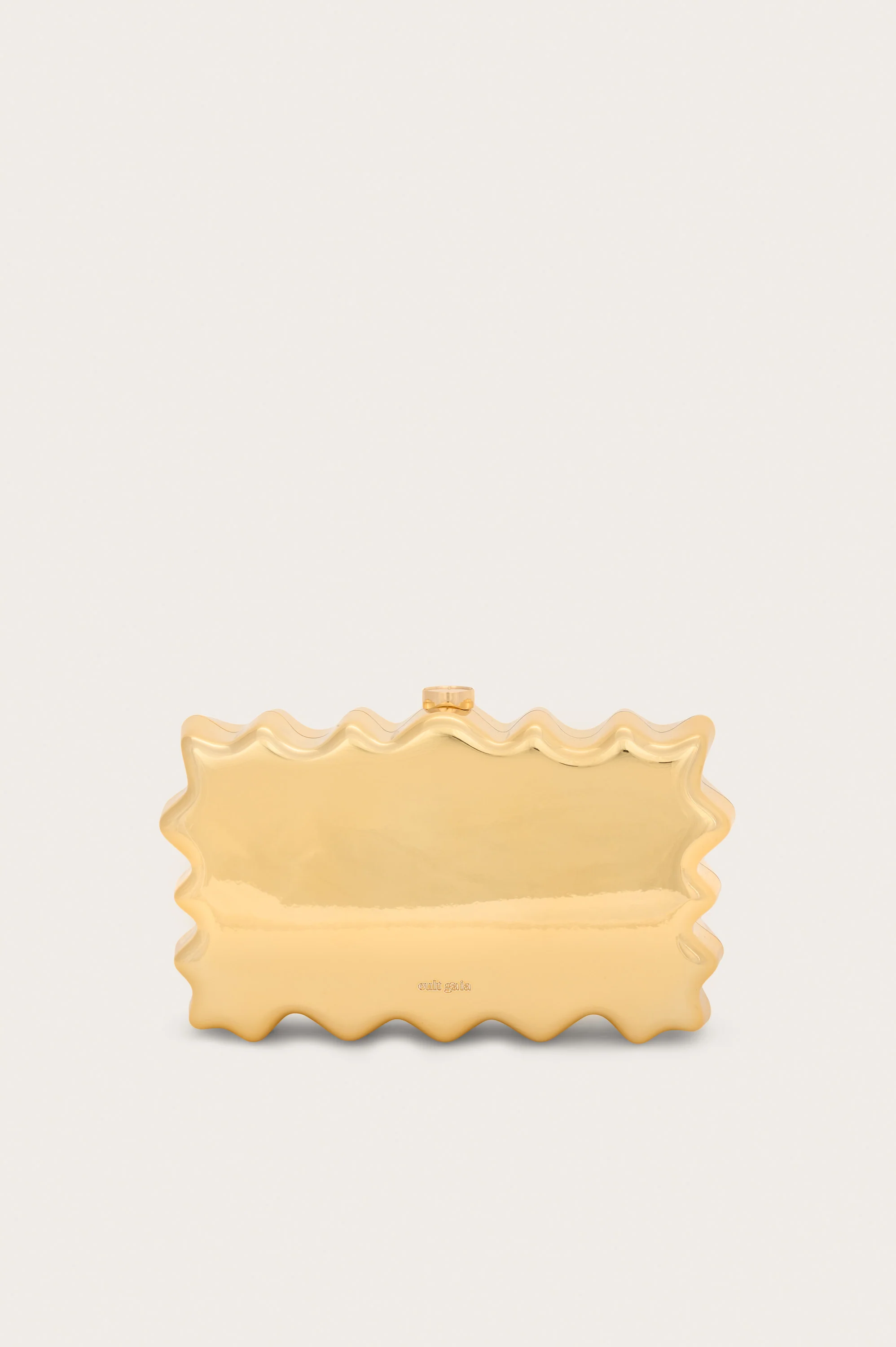 PALOMA CLUTCH - SHINY GOLD