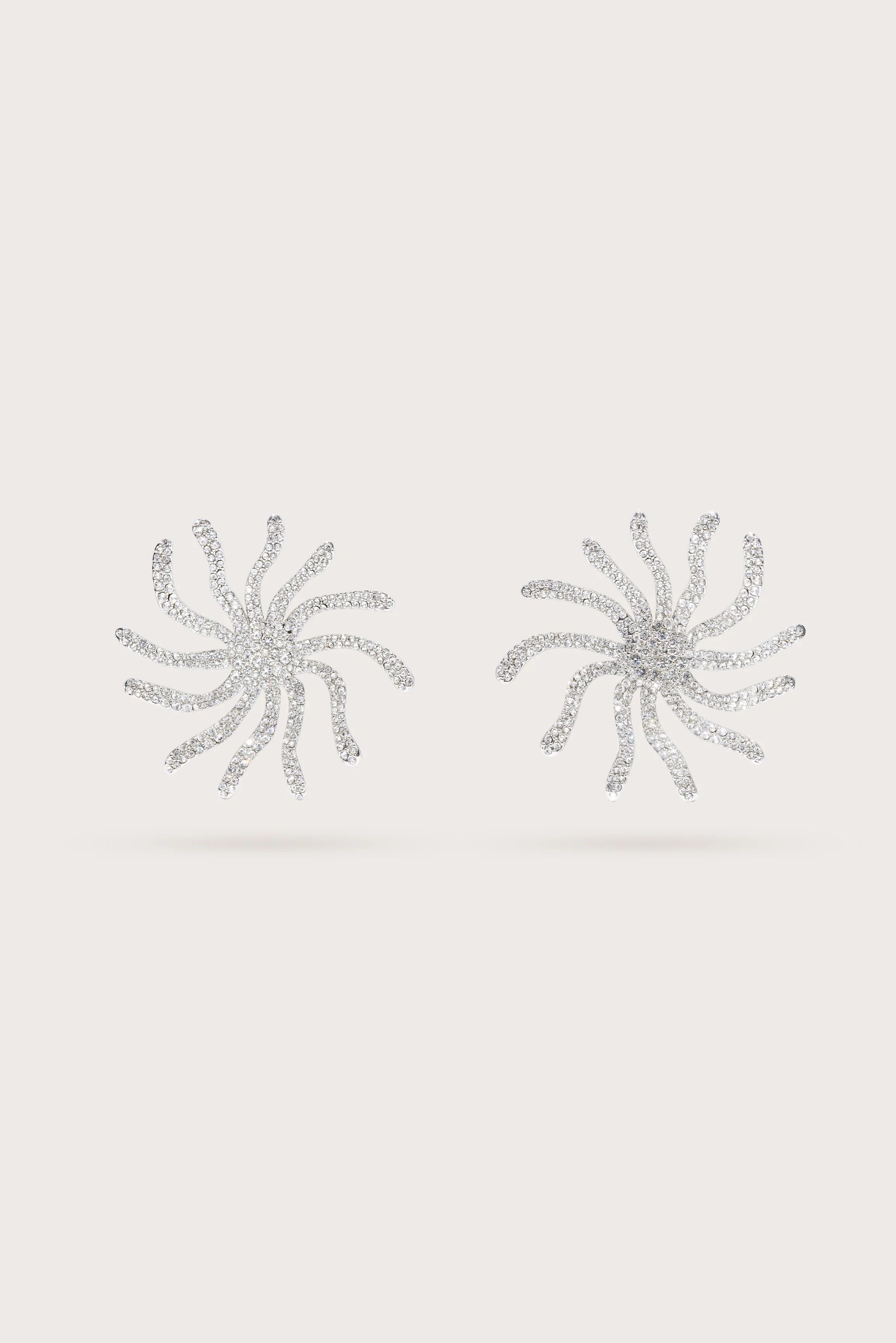 NIS EARRING - CLEAR PAVE