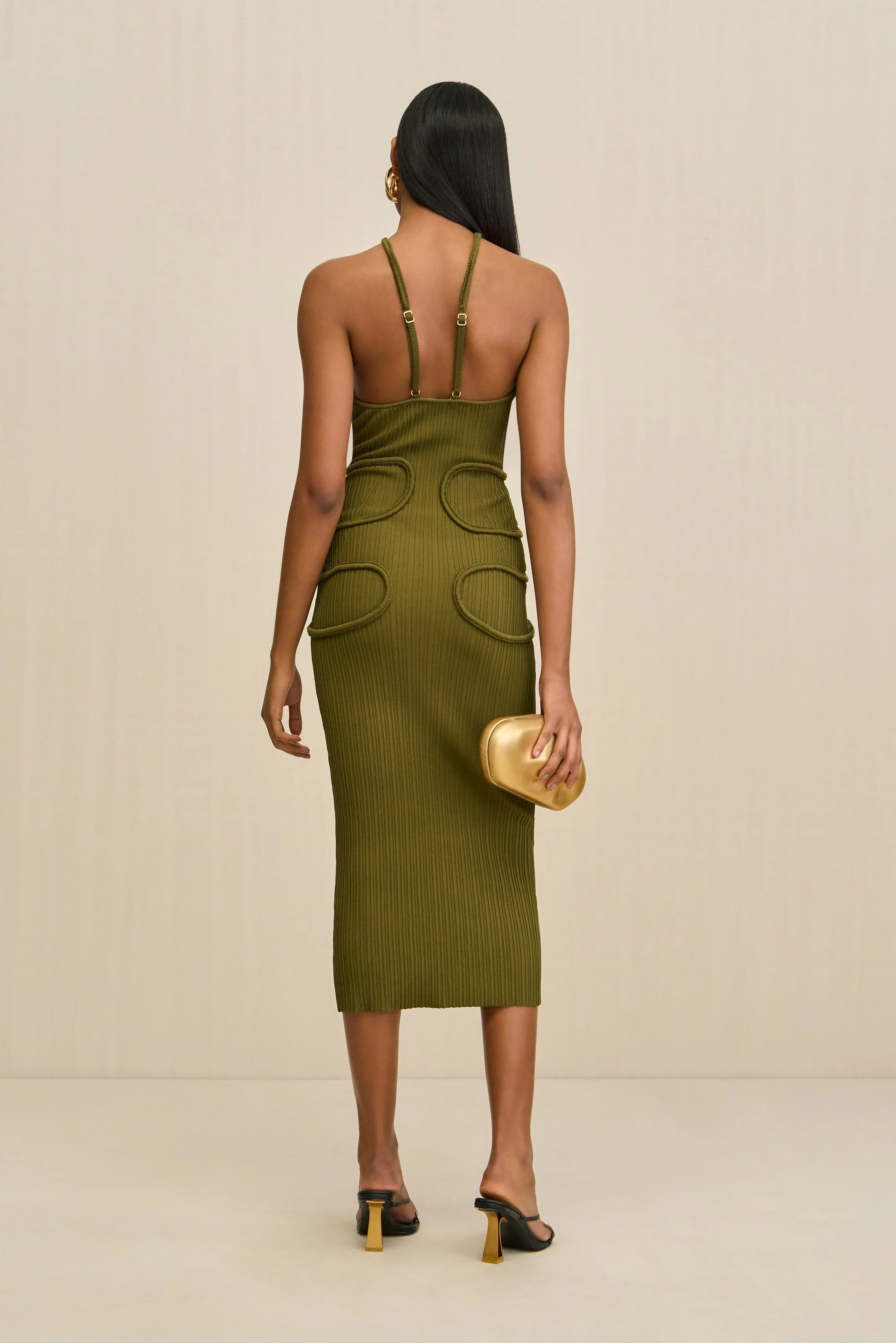 AVERY KNIT DRESS - SERPENT