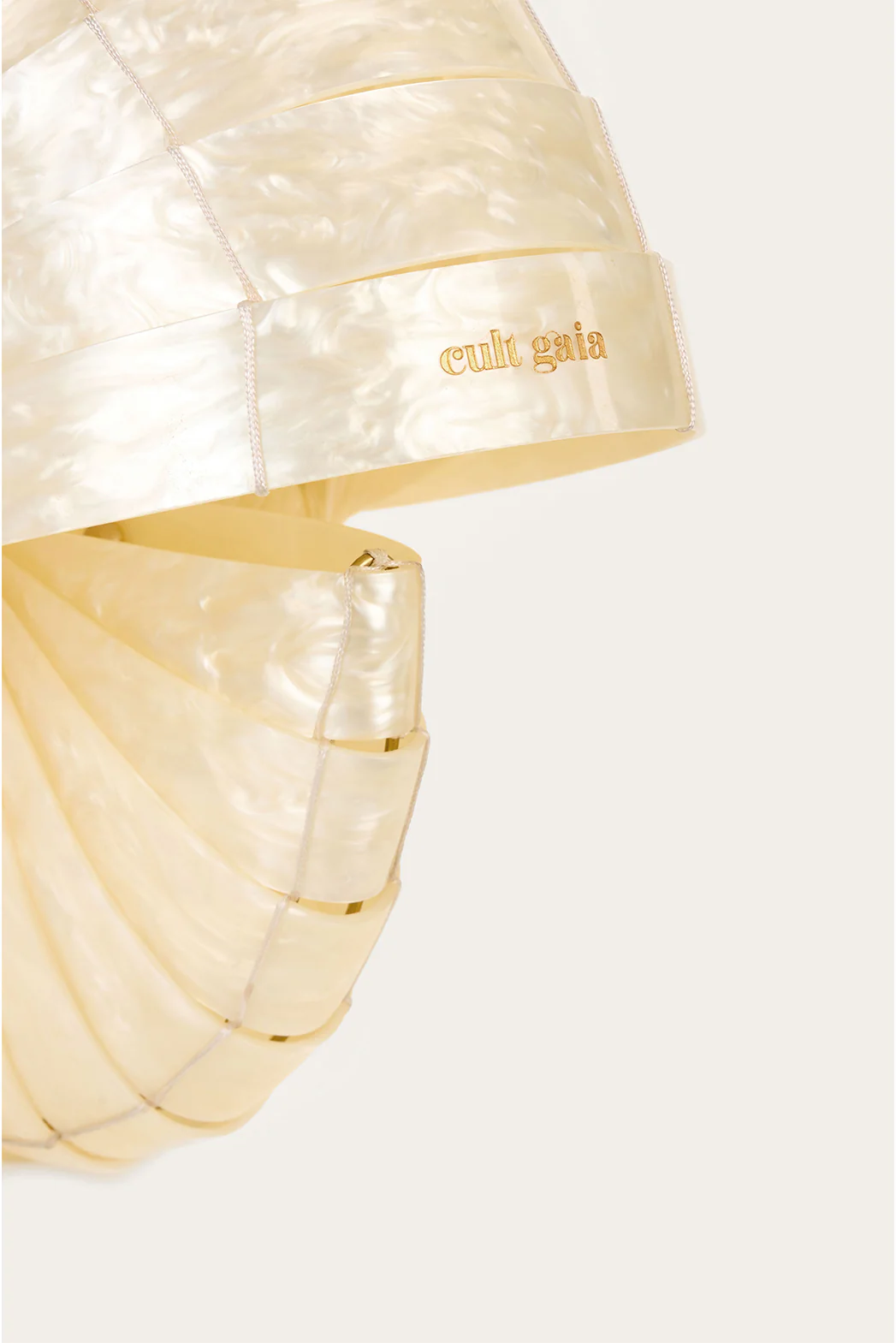 SIRENA CLUTCH - IVORY