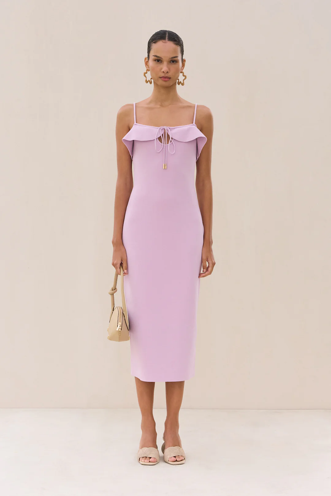 CIERA KNIT DRESS - SWEET PEA