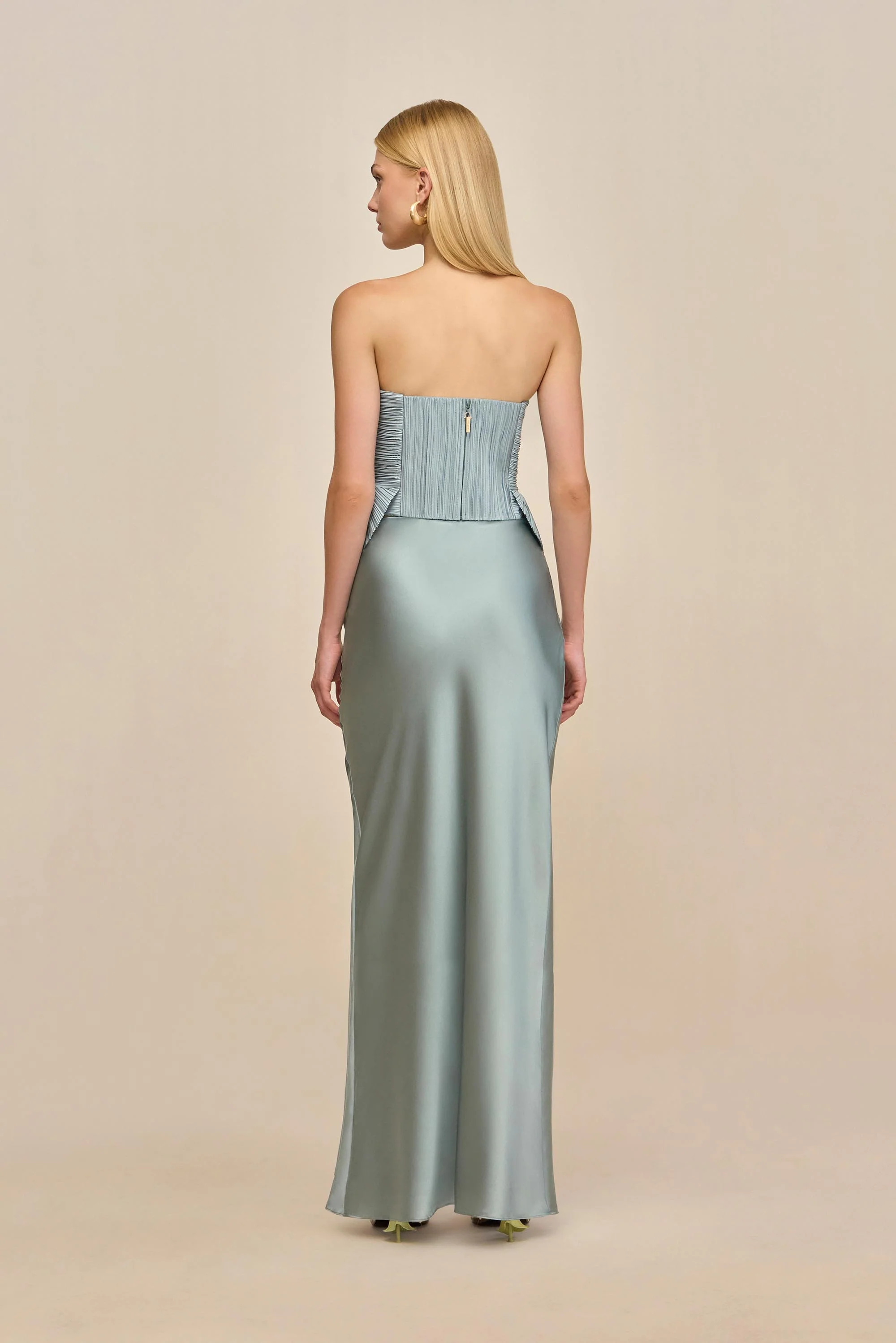 CHANTEL SKIRT - CELADON