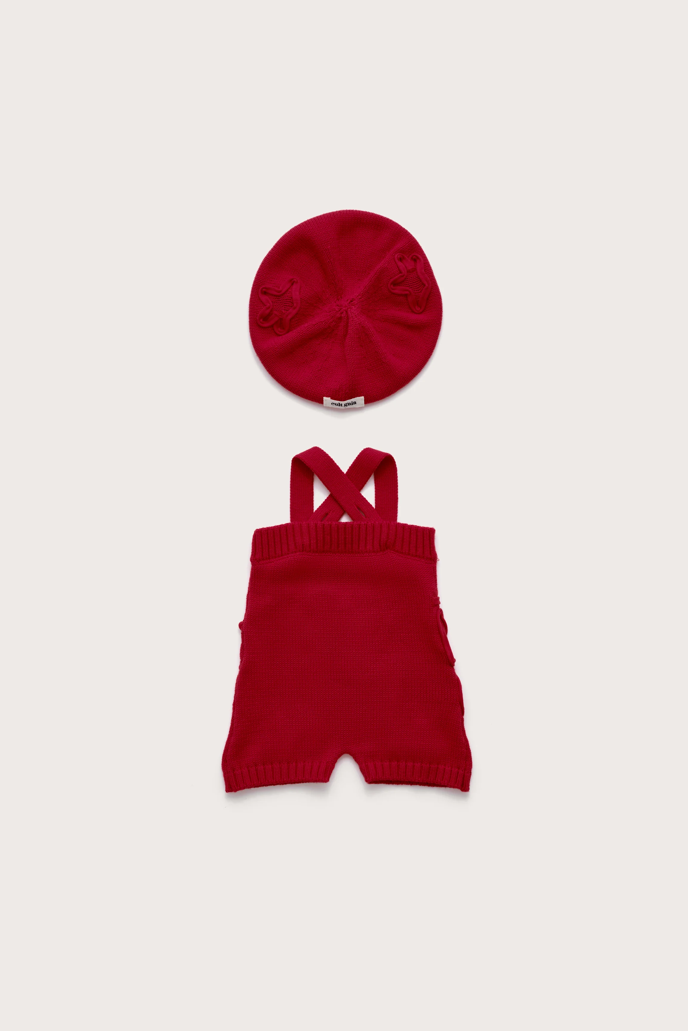 BABY DEVA JUMPSUIT - MERLOT