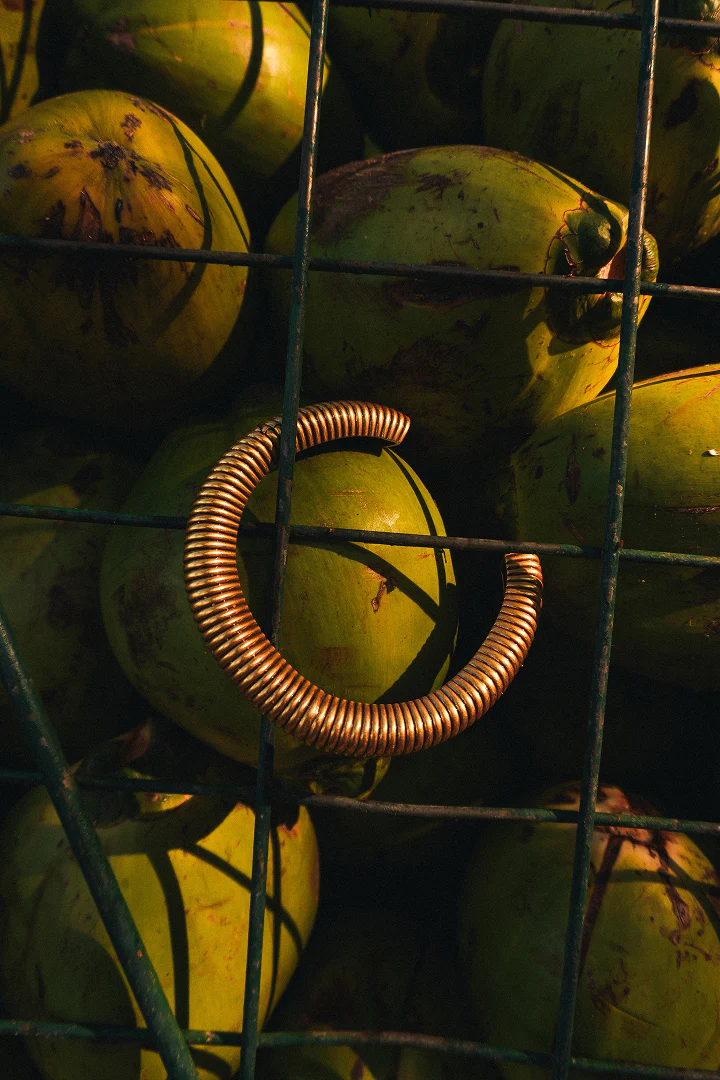 CHARLIQUE CHOKER - ANTIQUE BRASS