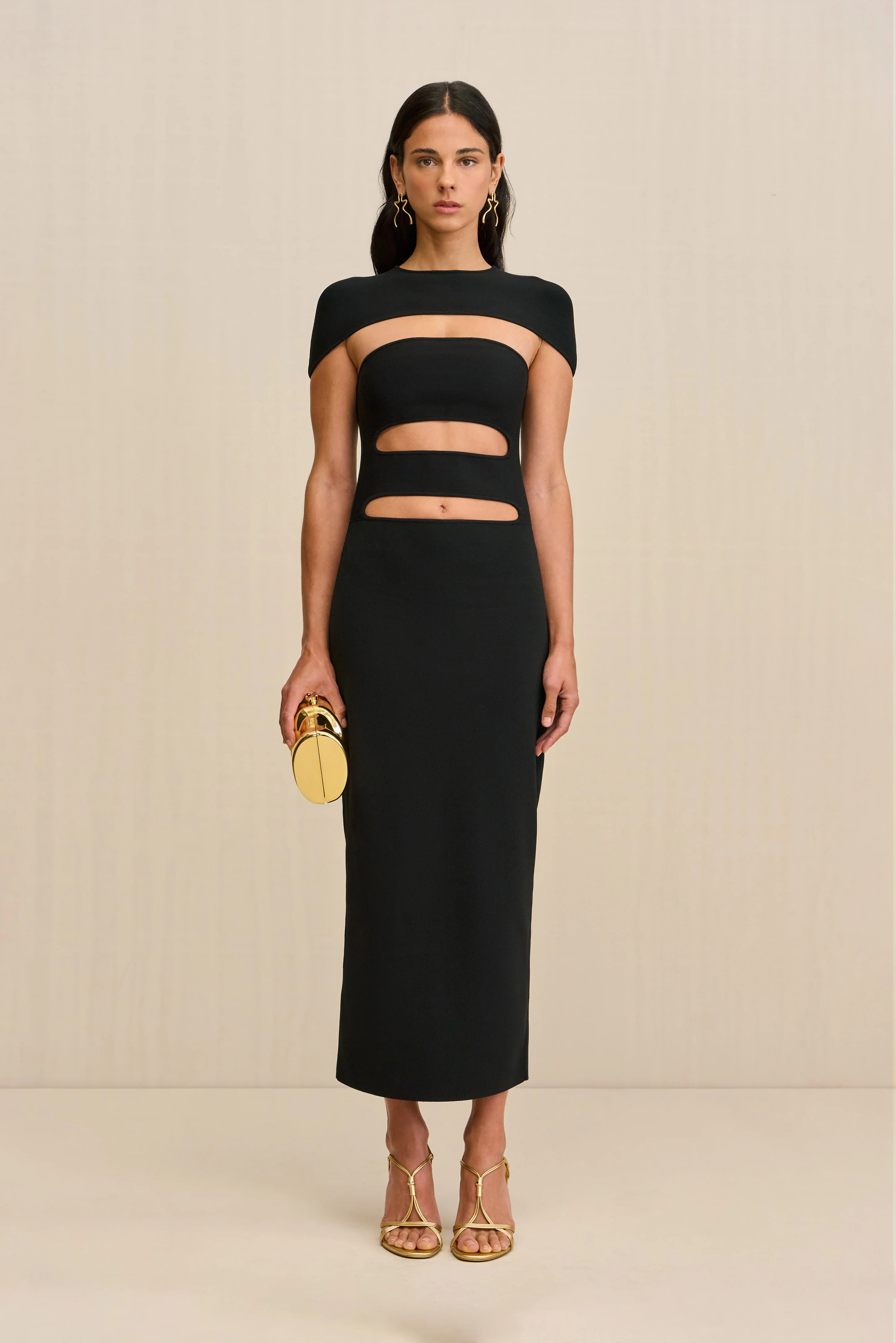 RIANNA DRESS - BLACK