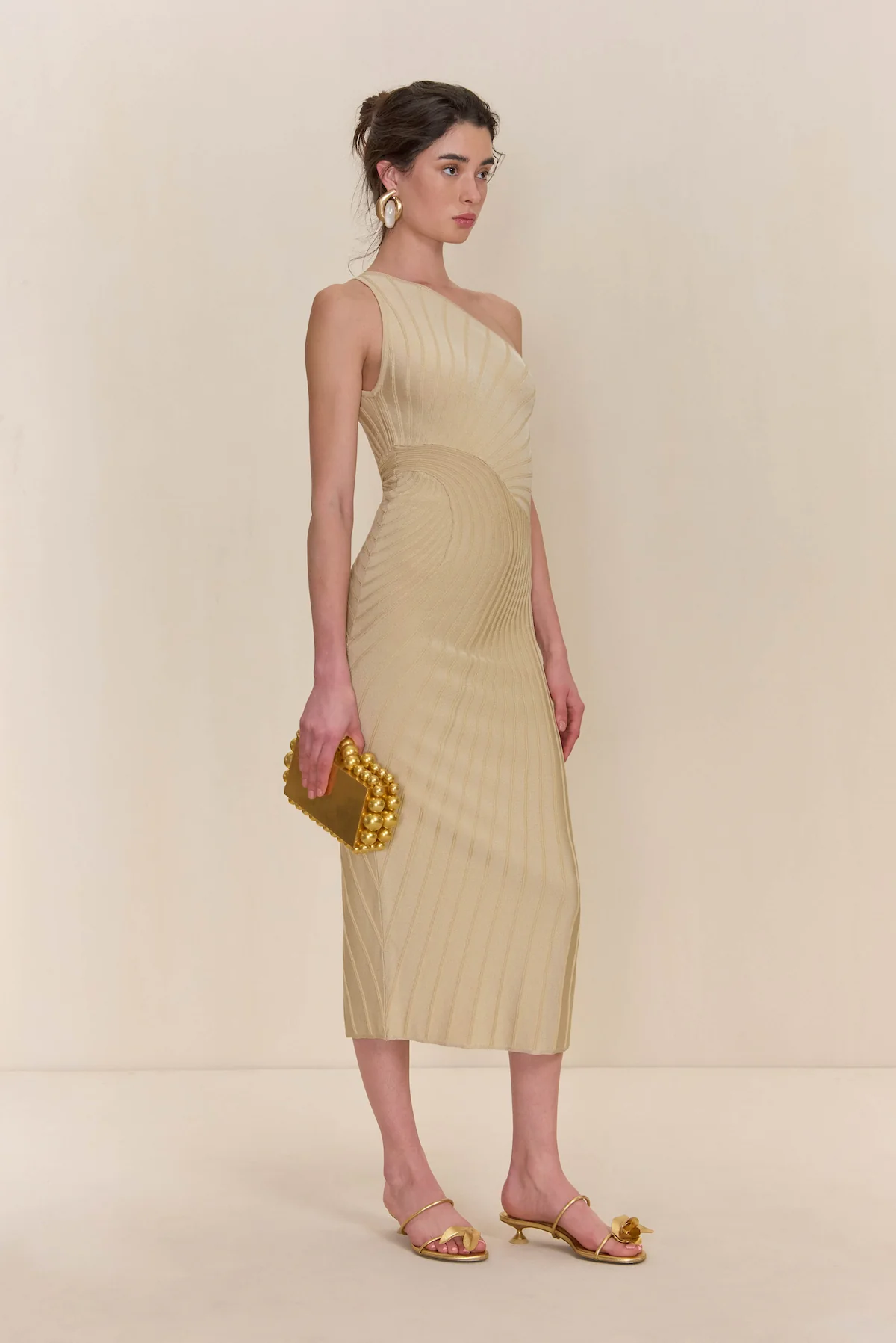 RAITH KNIT DRESS - BEACH