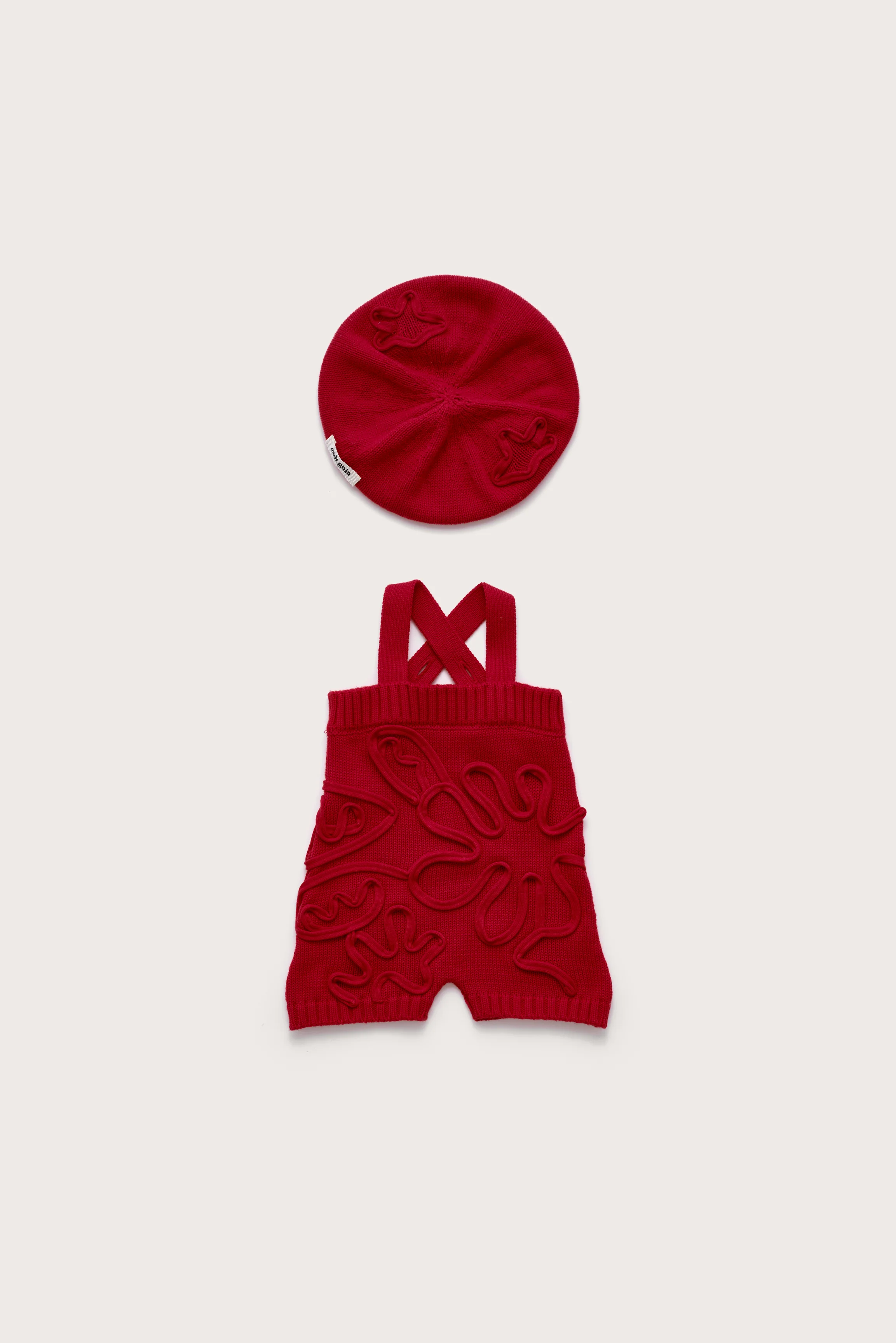 BABY DEVA JUMPSUIT - MERLOT