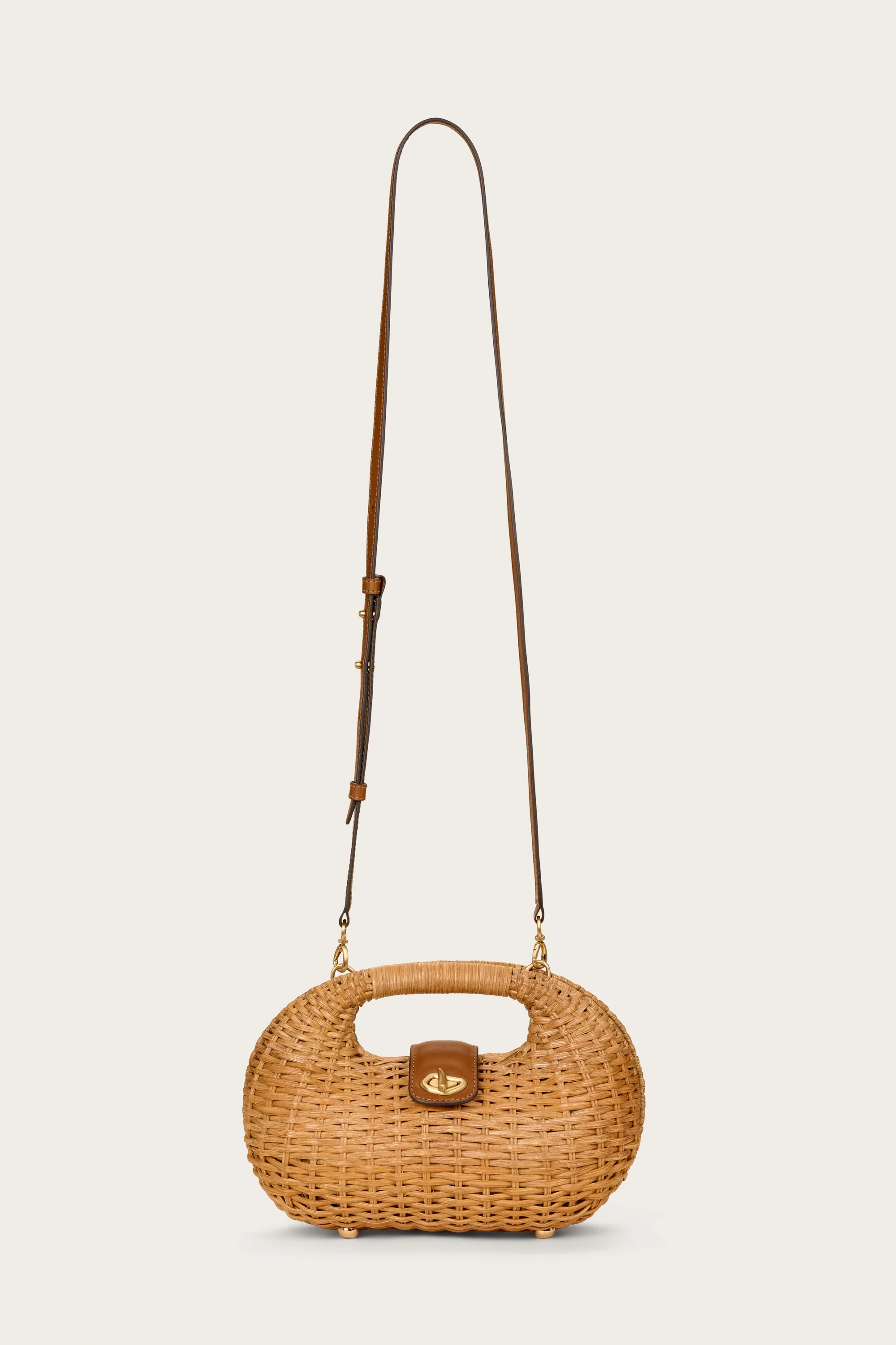 LYDIA CROSSBODY BAG - TOASTED NATURAL