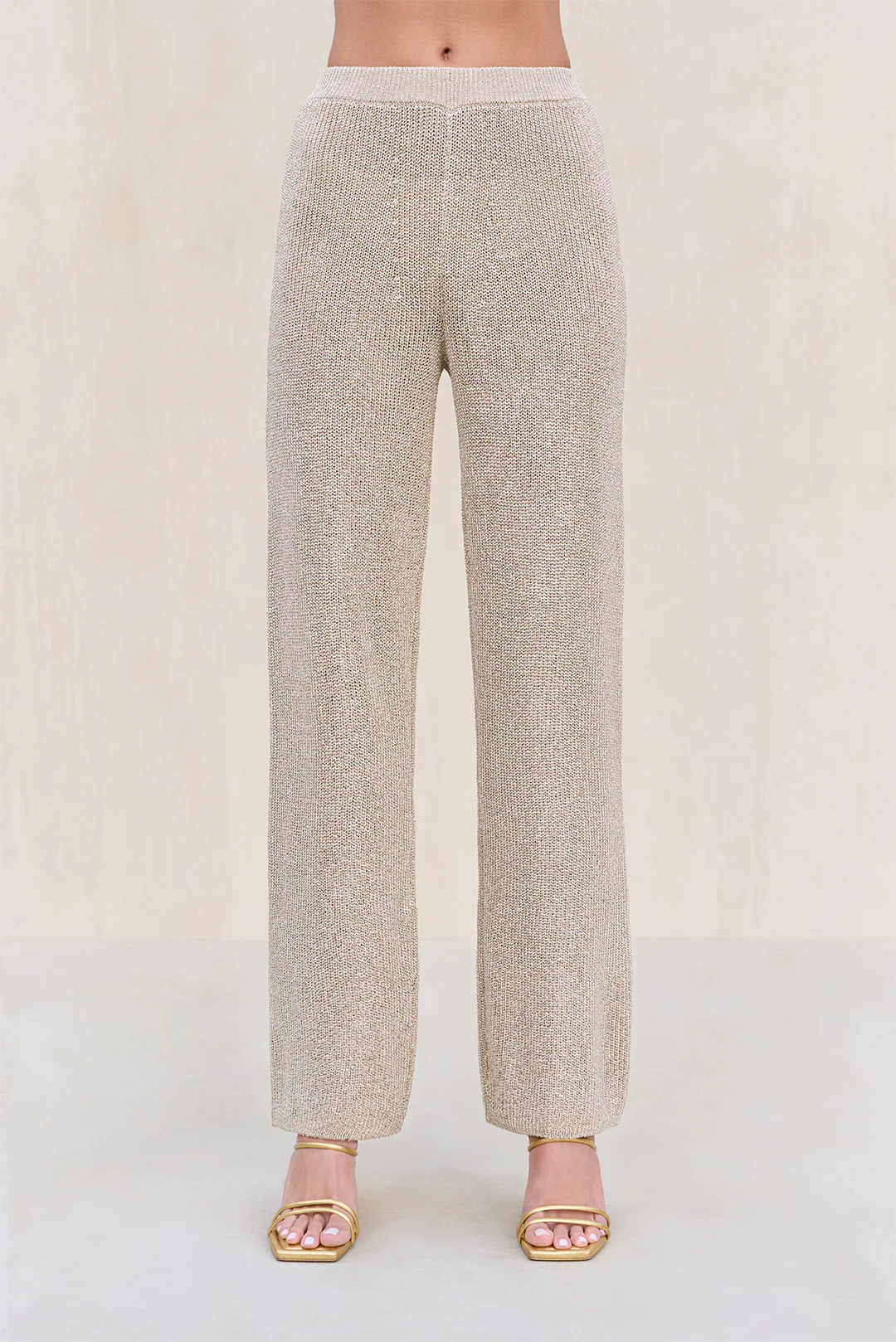 LAWENA KNIT PANT - BEACH