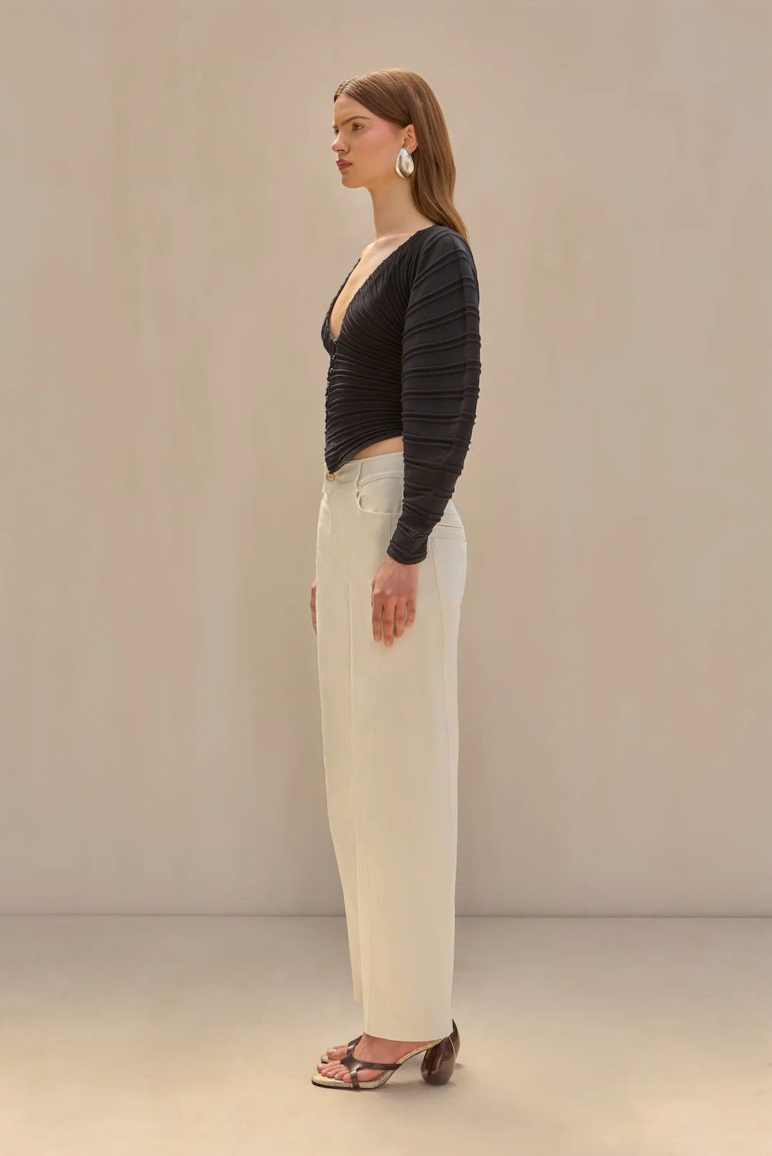 BLAIR KNIT CARDIGAN - BLACK