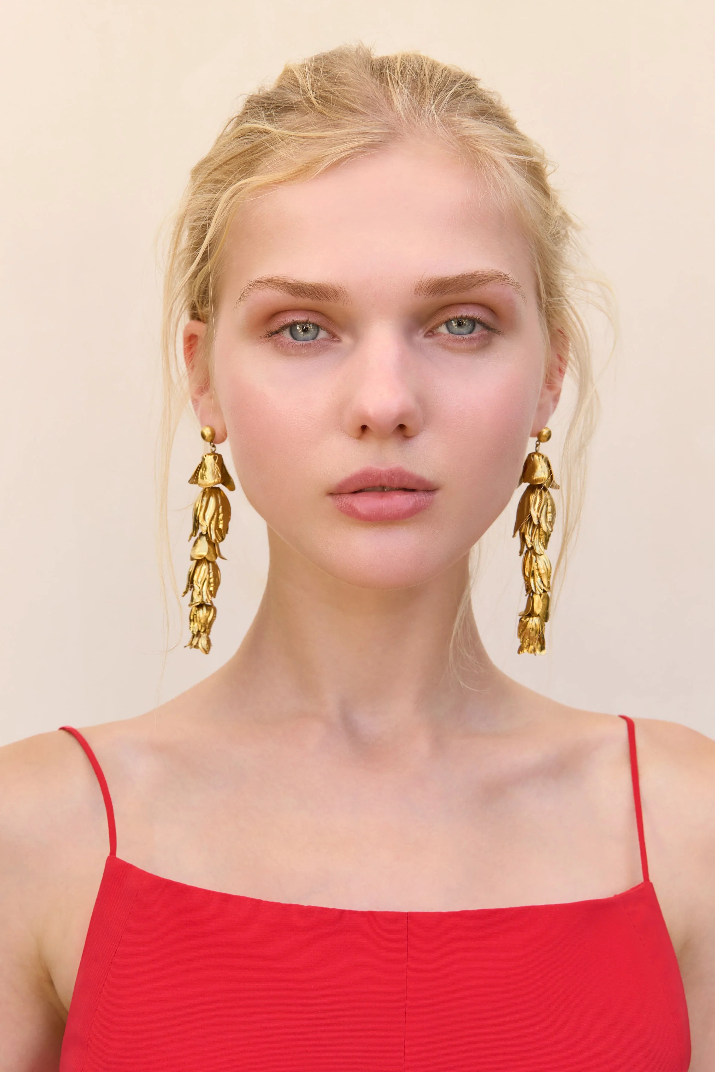 SAFIRA EARRING - ANTIQUE BRASS