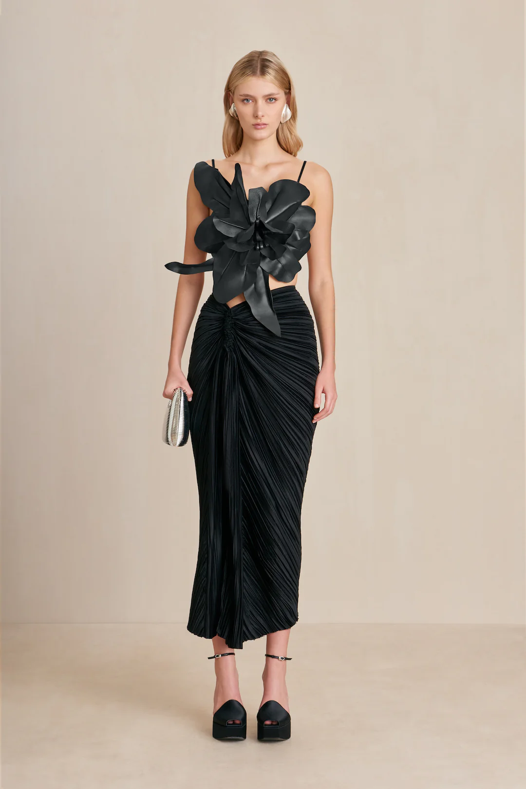 GABRIELA TOP - BLACK