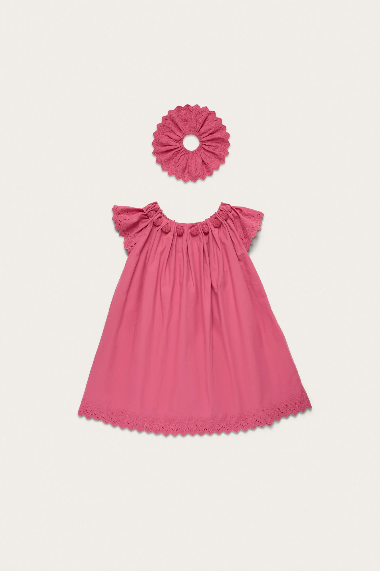 KIDS JASPER DRESS - ROSETTE
