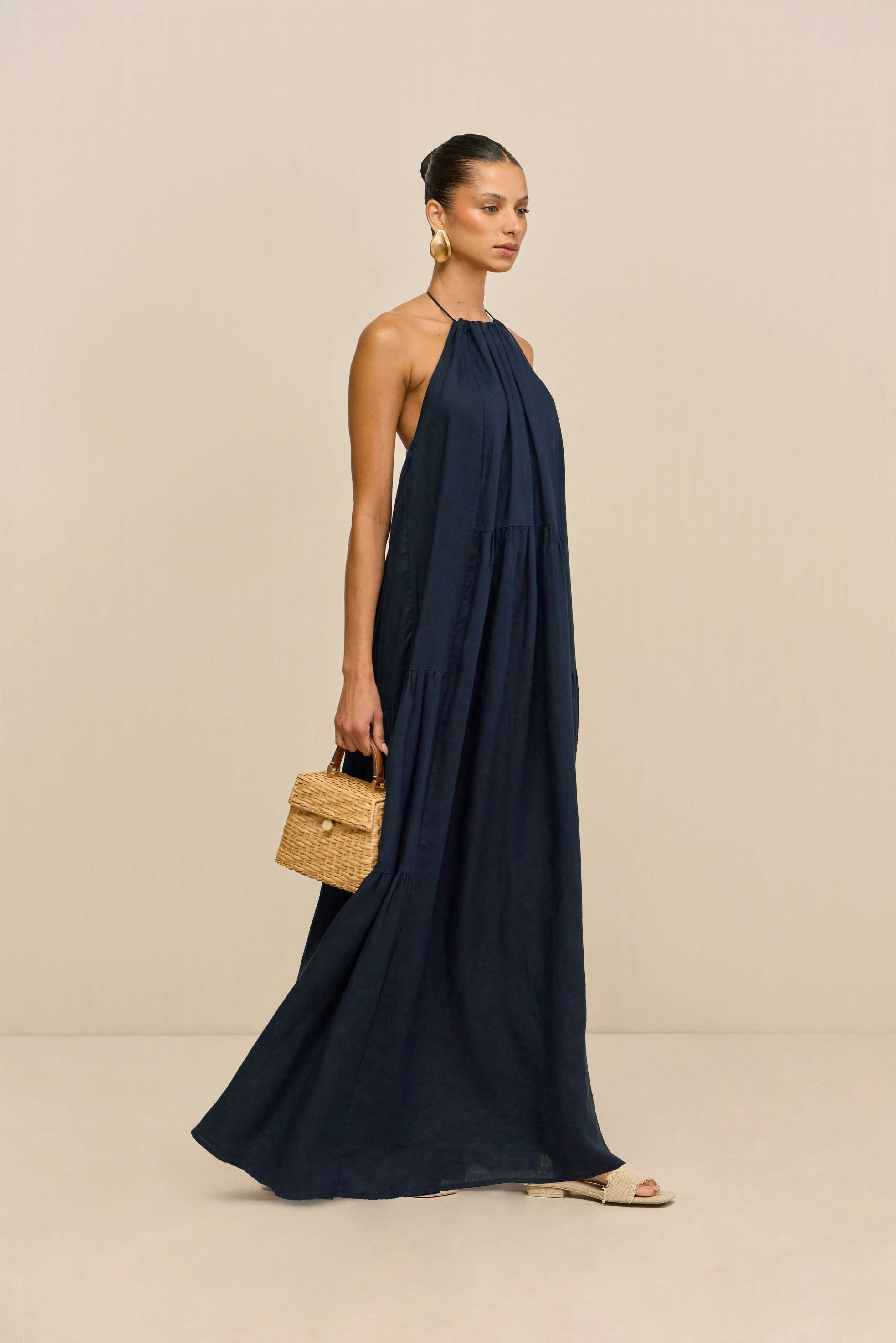 LAMI DRESS - DEEP LAKE