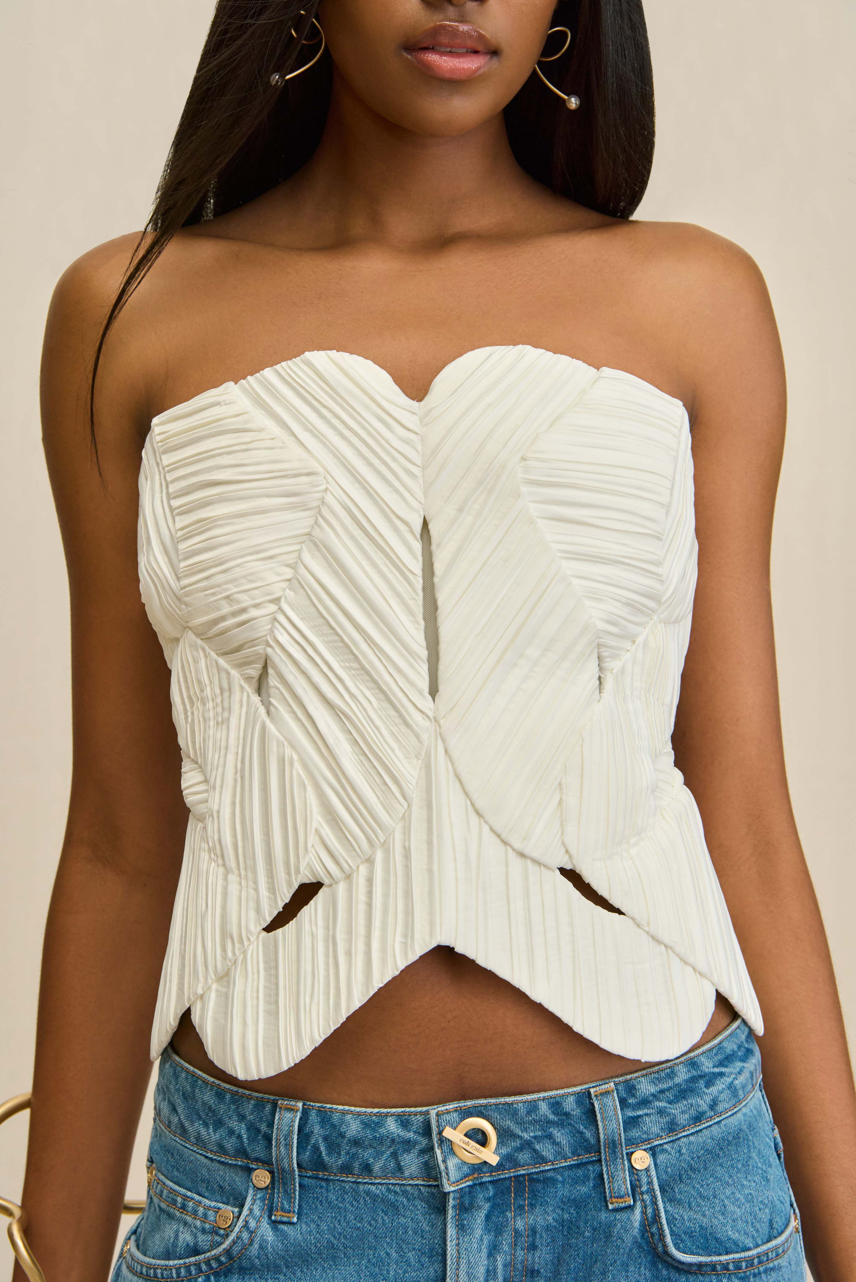 GAMI TOP - OFF WHITE