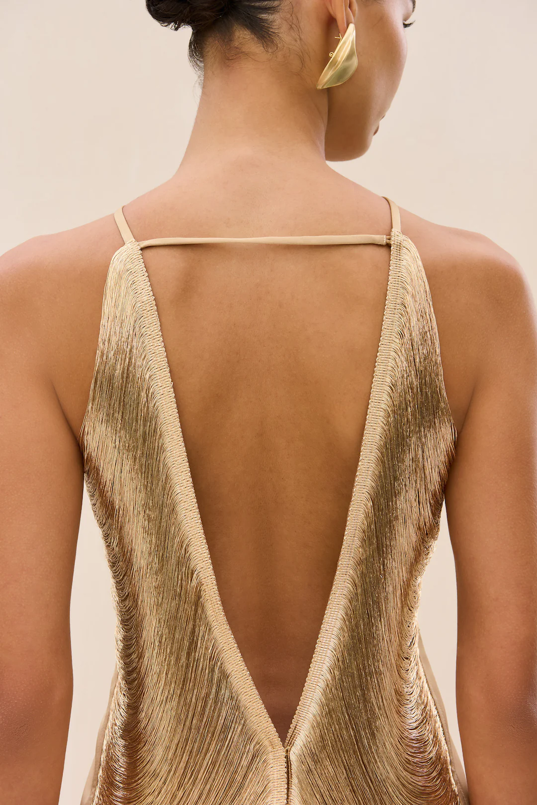 MARA DRESS - LIGHT GOLD