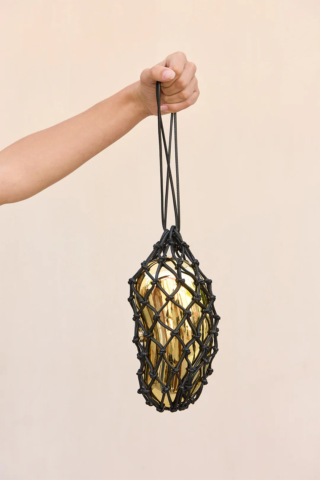 TALLULAH CLUTCH - SHINY GOLD