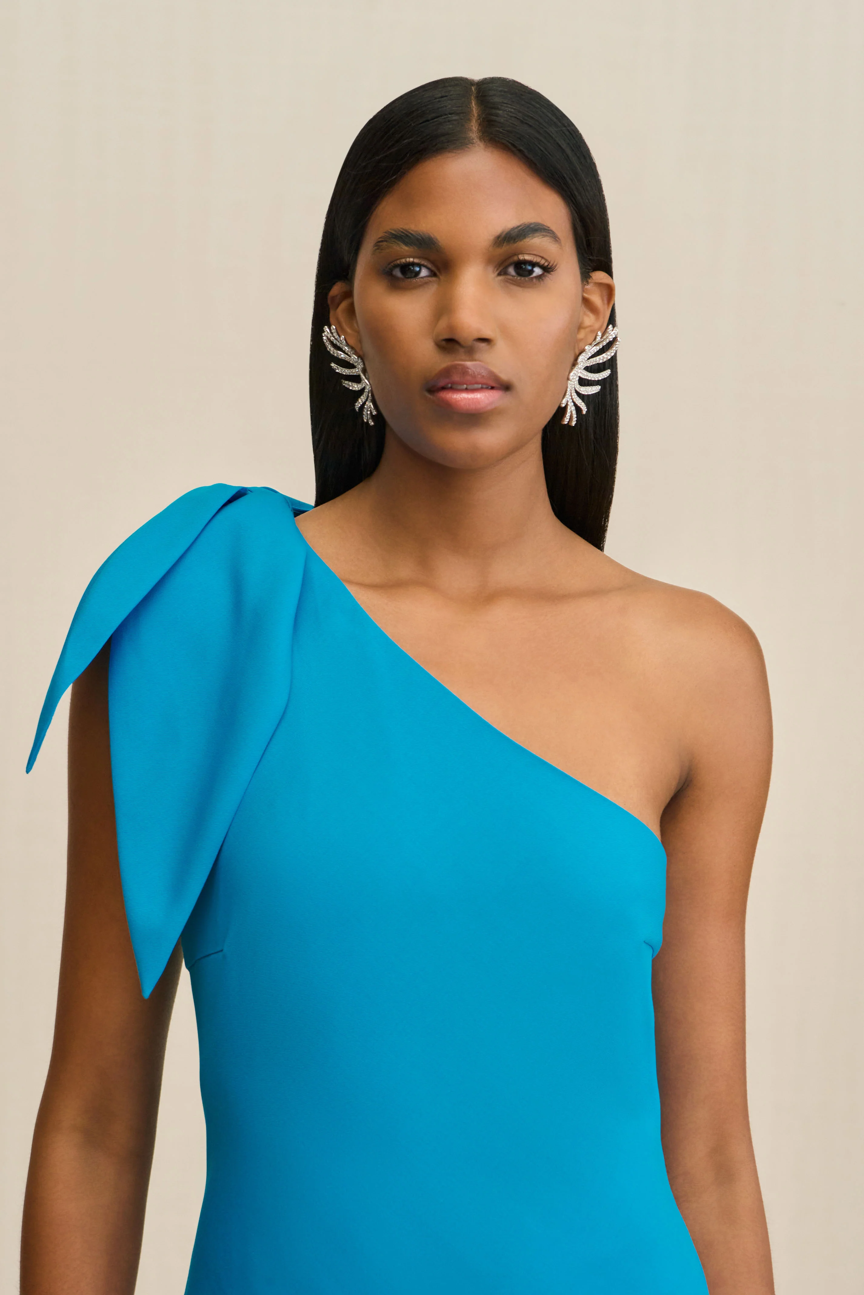 GHETA DRESS - LAKE BLUE