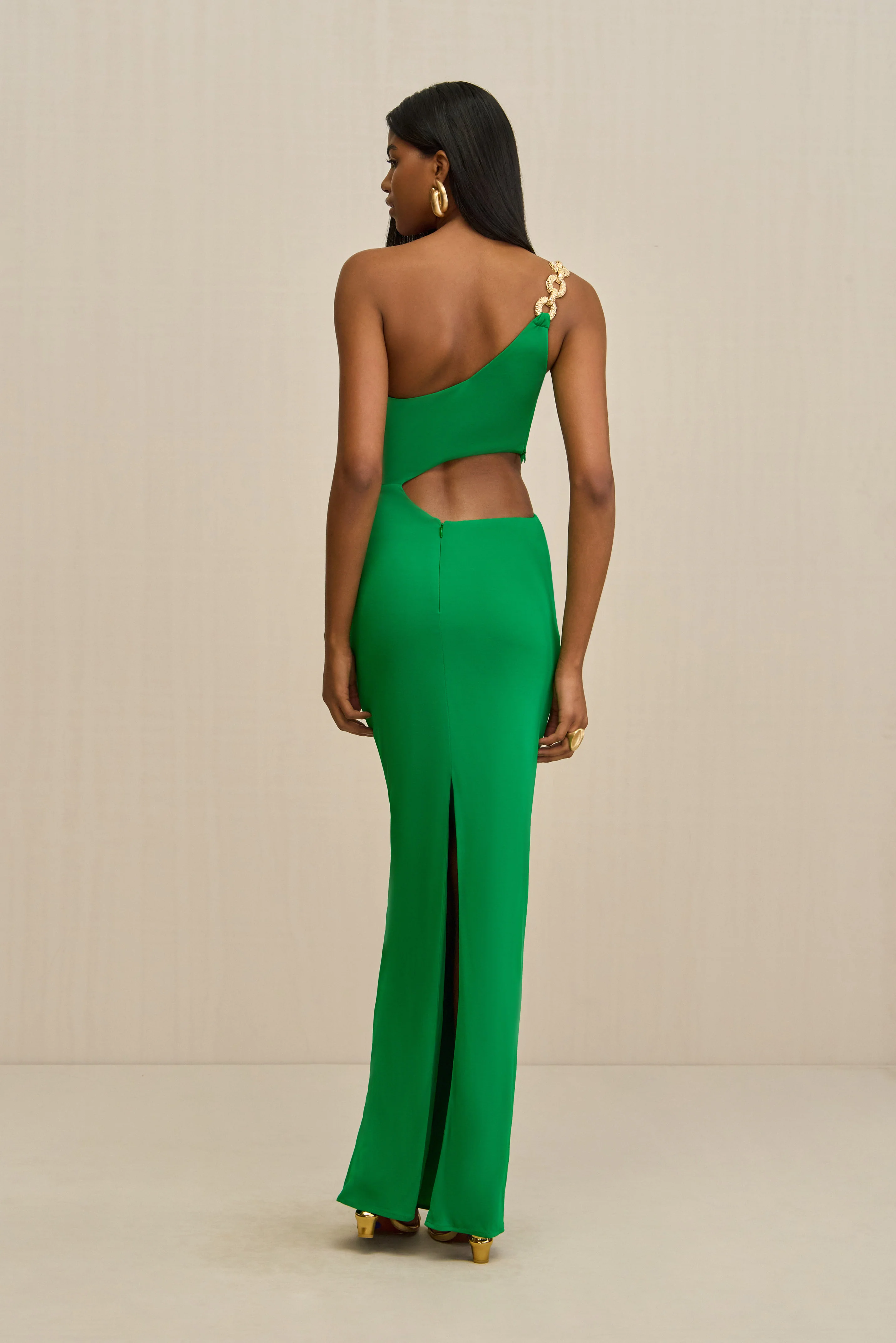 COBIE GOWN - MALACHITE