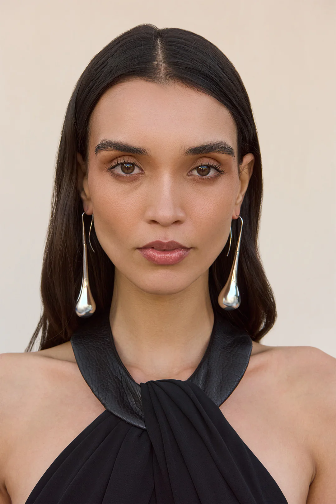 CHARISSE EARRING - SHINY SILVER