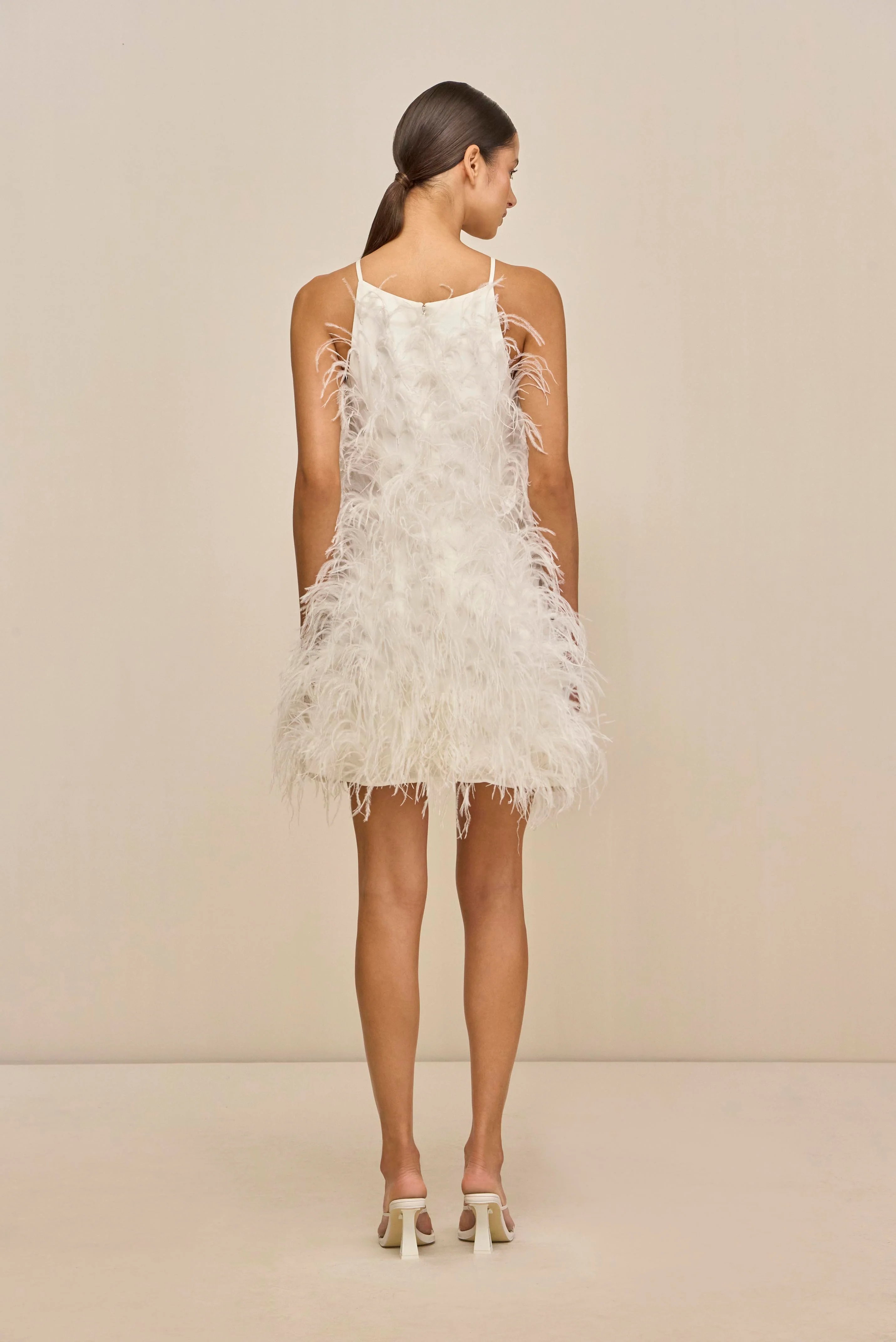 SHANNON DRESS - OFF WHITE