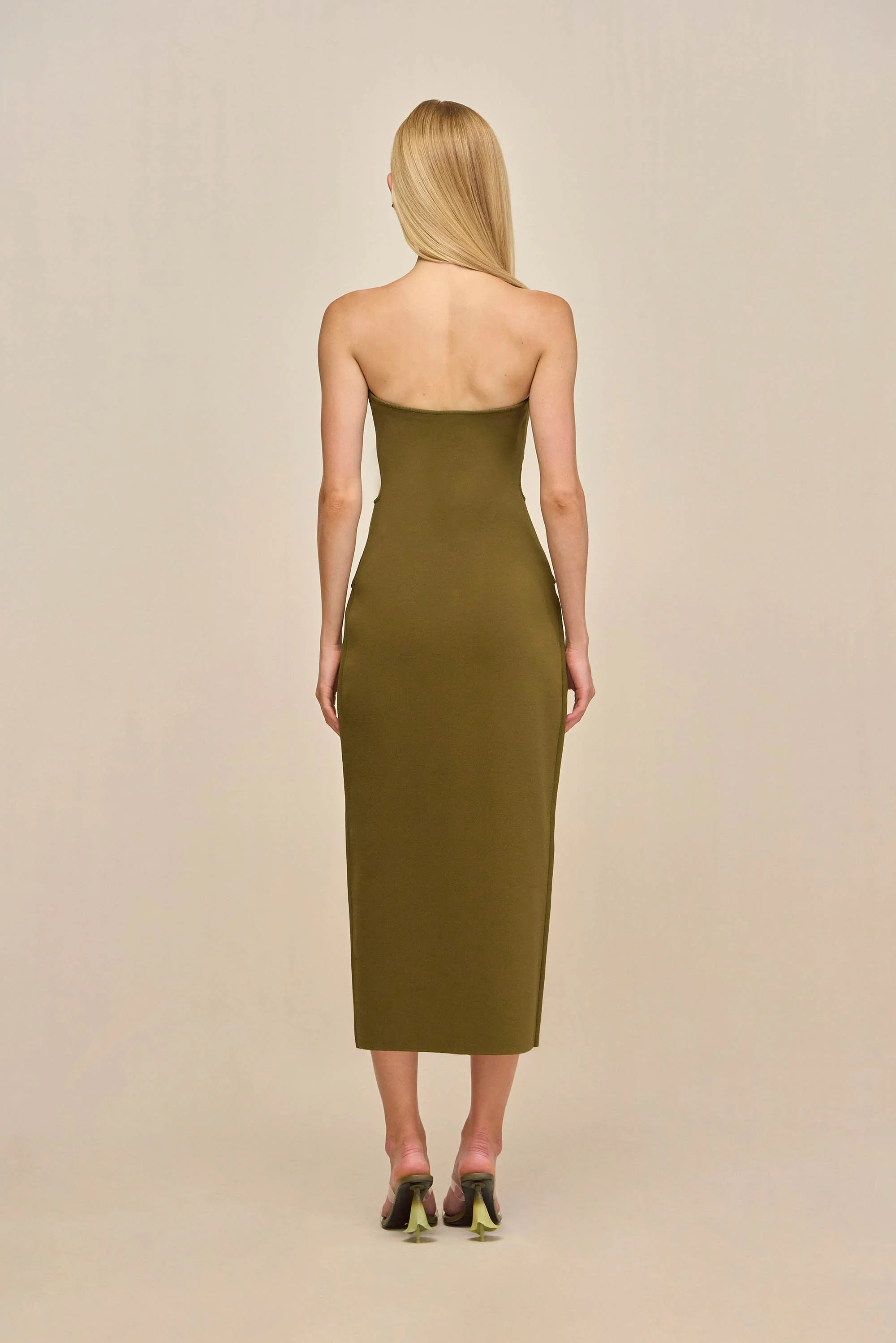 BRUNELO KNIT DRESS - ROSEMARY