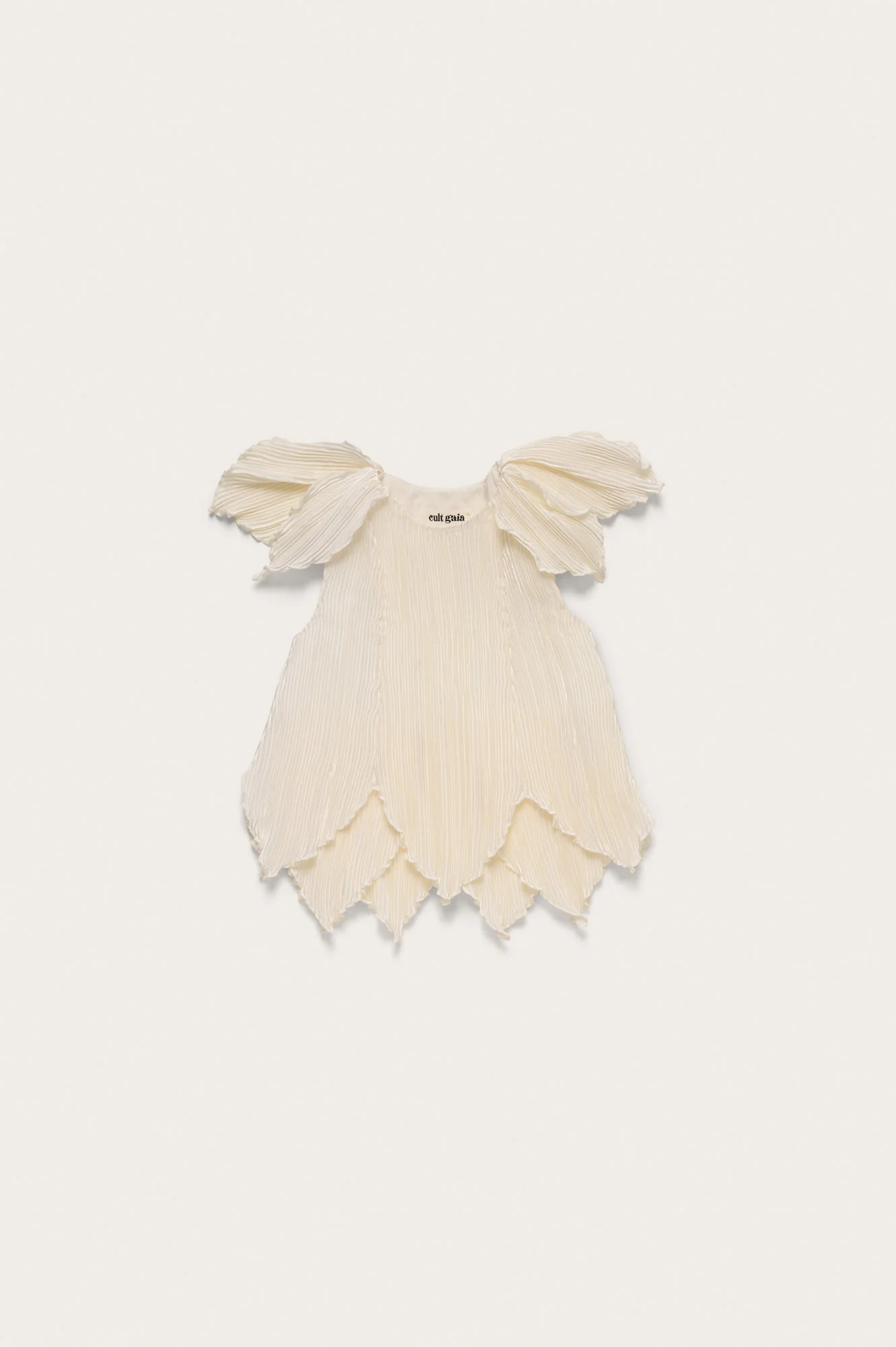 BABY PETAL DRESS & BLOOMER - OFF WHITE