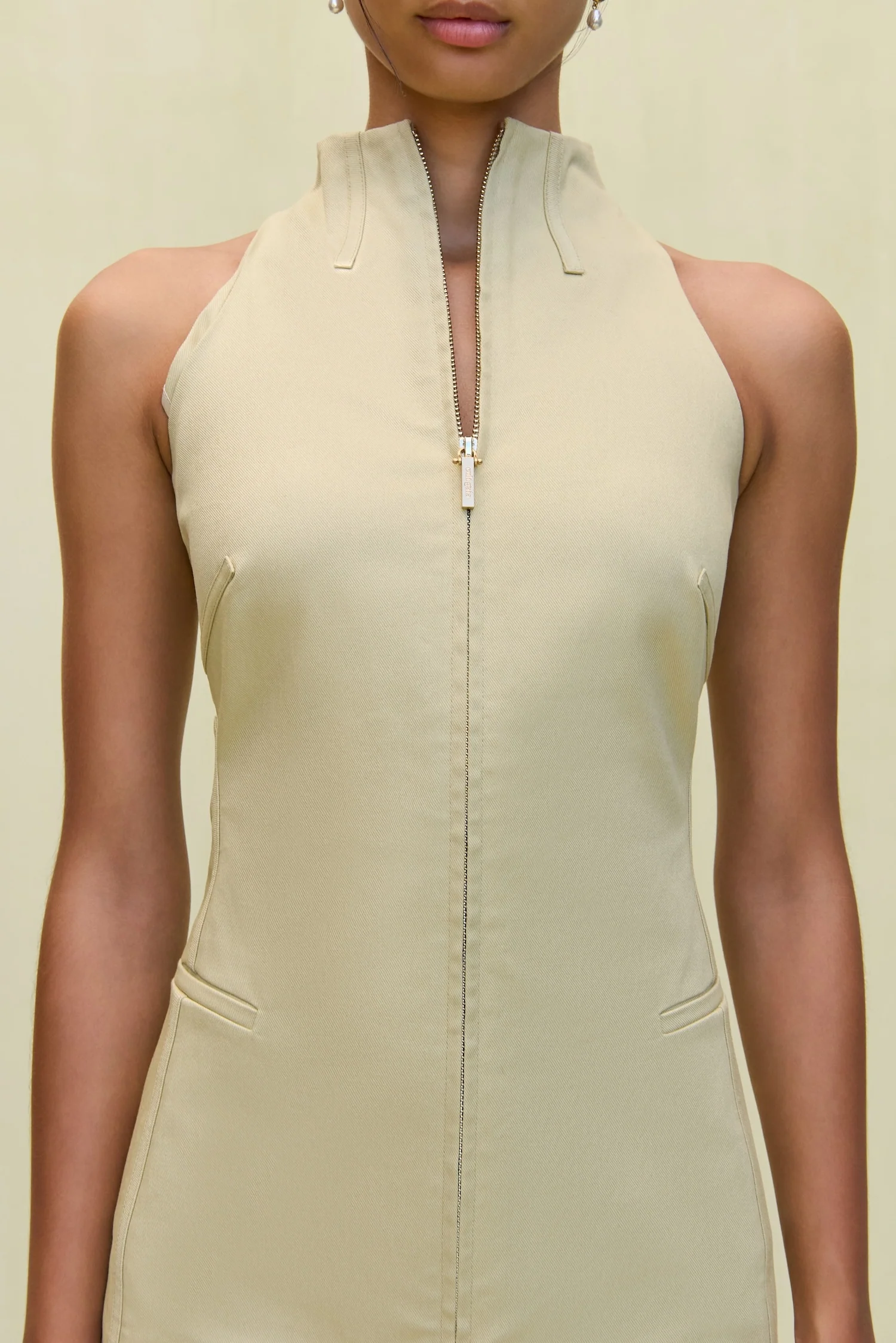 MORGEN DRESS - KHAKI