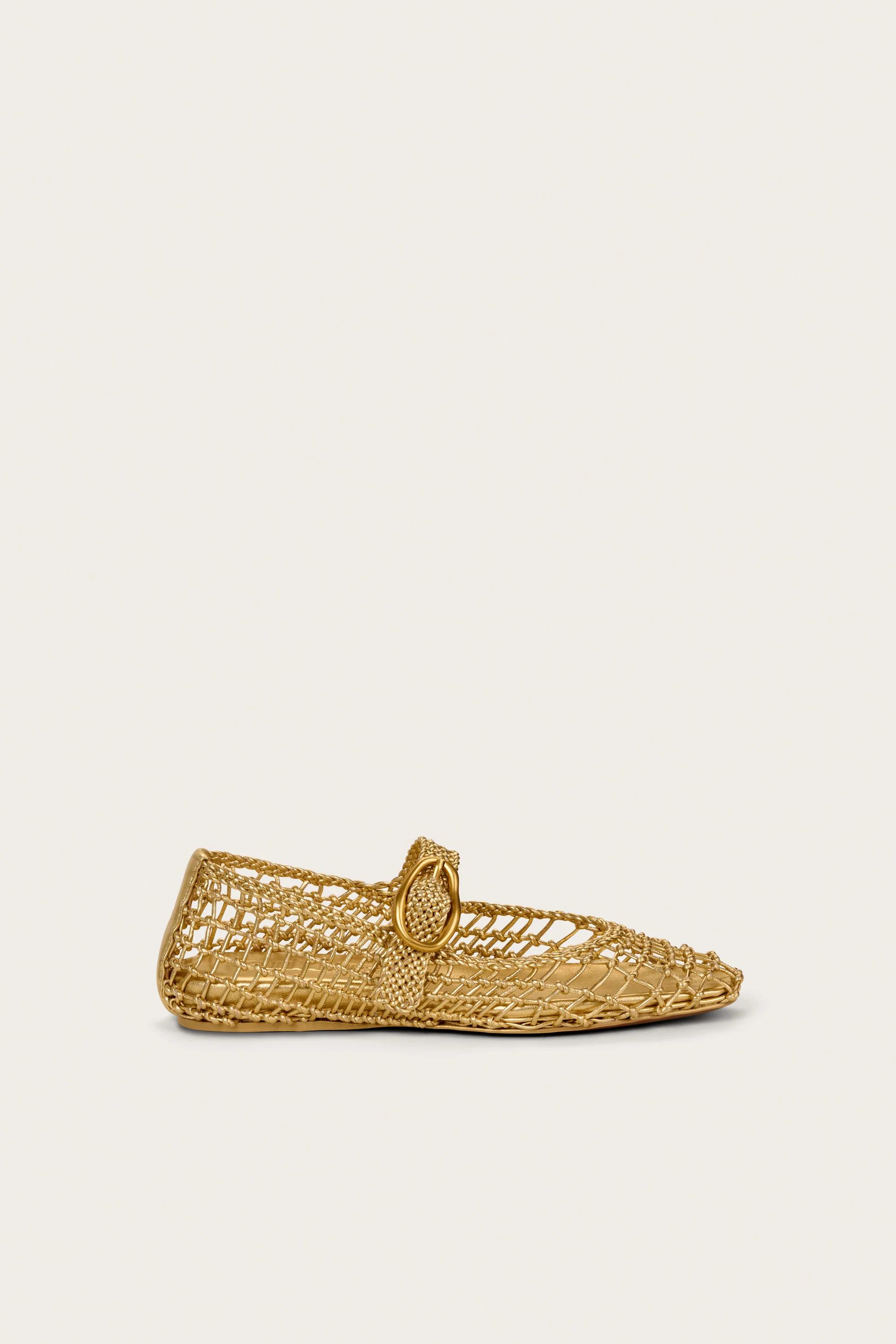 GINA FLAT - BRASS
