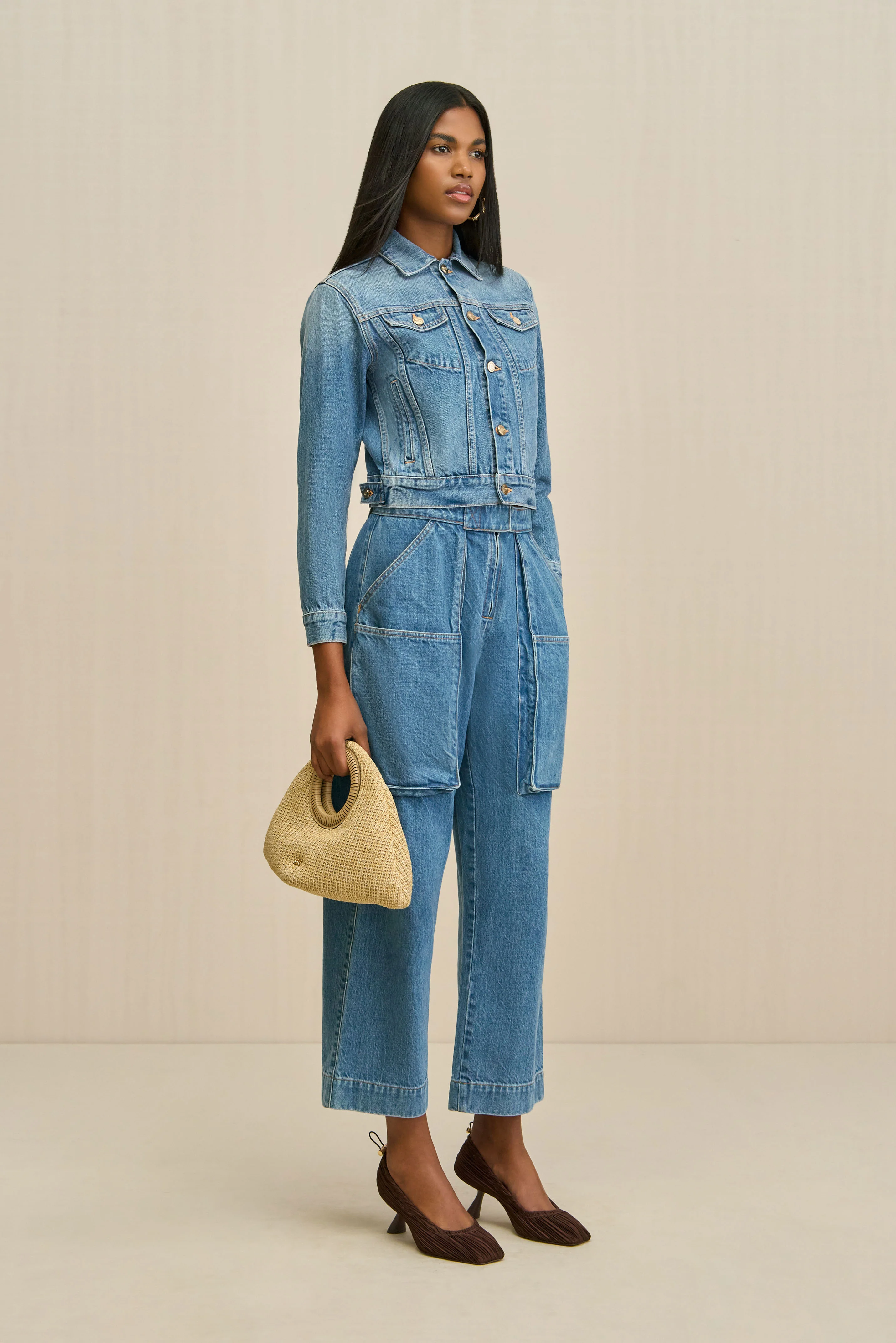 TOPANGA JEAN - MEDIUM STONE WASH