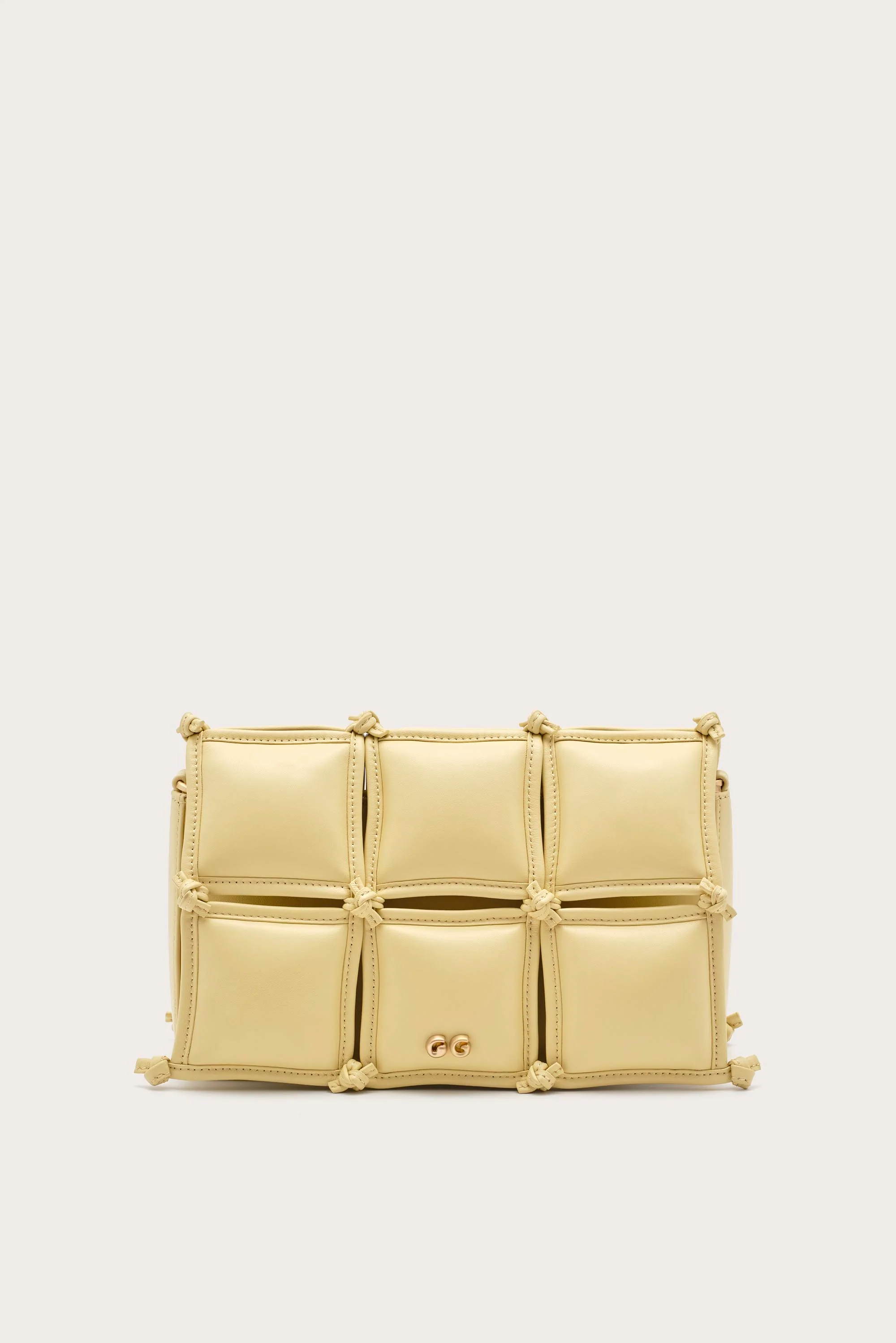 GAIA'S PUFF CROSSBODY BAG - SABBIA