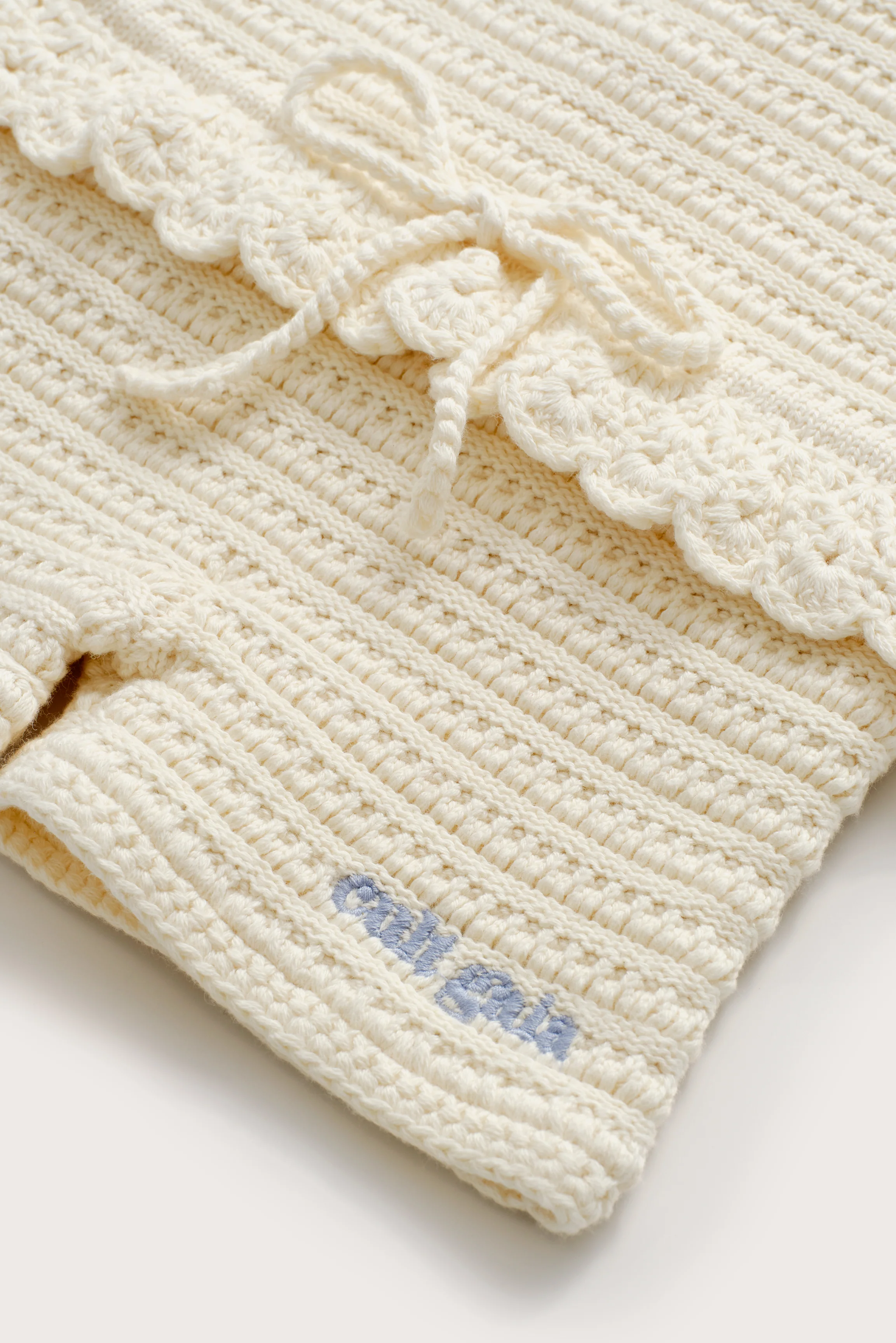 BABY CATALINA JUMPSUIT SET - OFF WHITE