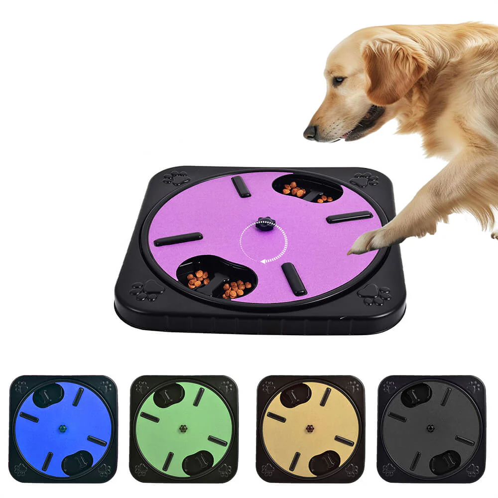 2-in-1 Treat Puzzle and Nail File Toy Dog Interactive Toy