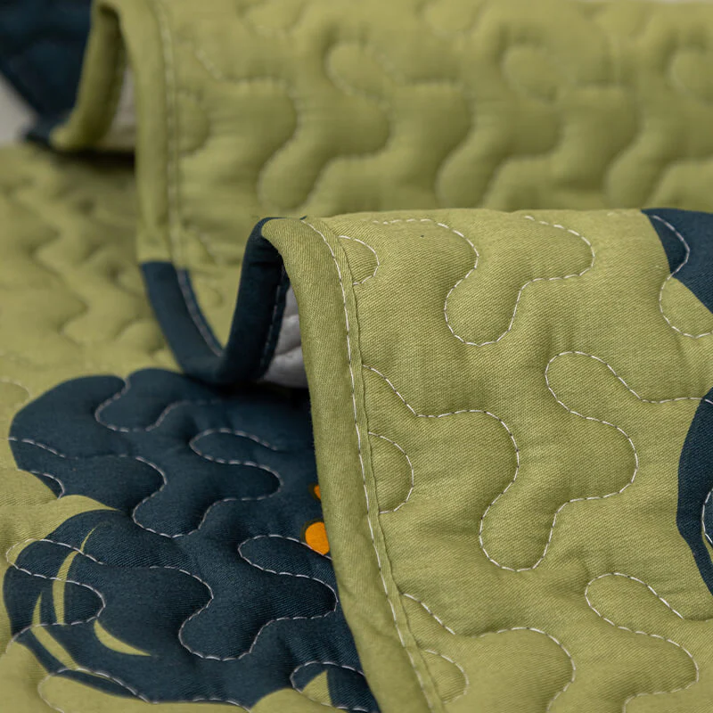 Caramel Macchiato Cotton Non-slip Couch Cover