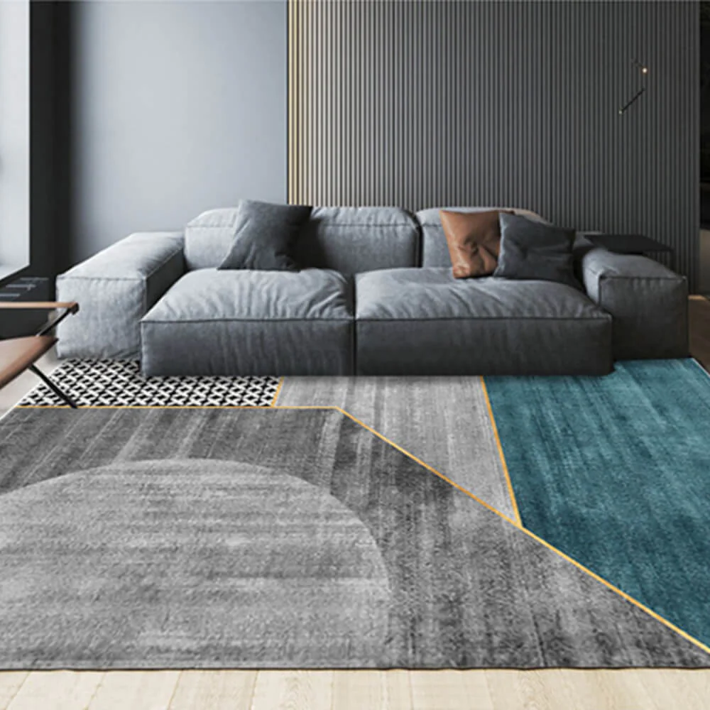 Wabi-sabi Style Living Room Rug