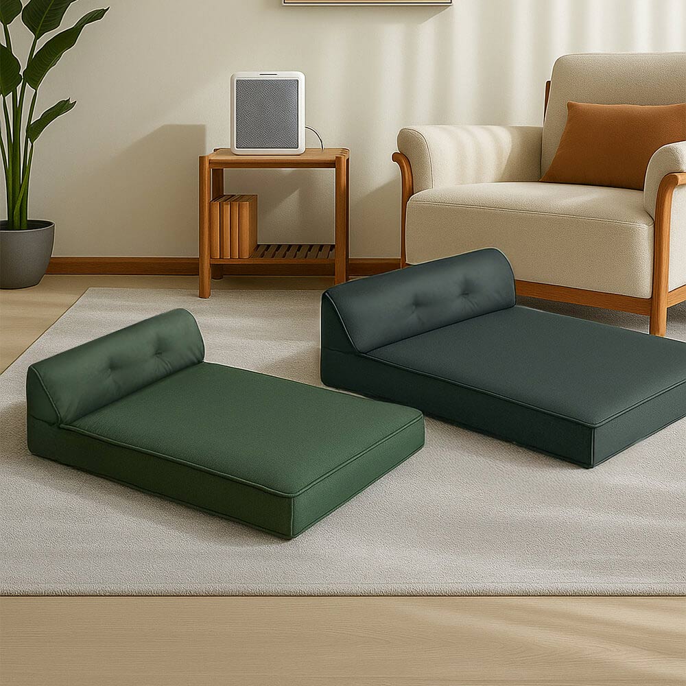 Waterproof & Hair-Resistant Thick All-Season Washable Large Dog Bed