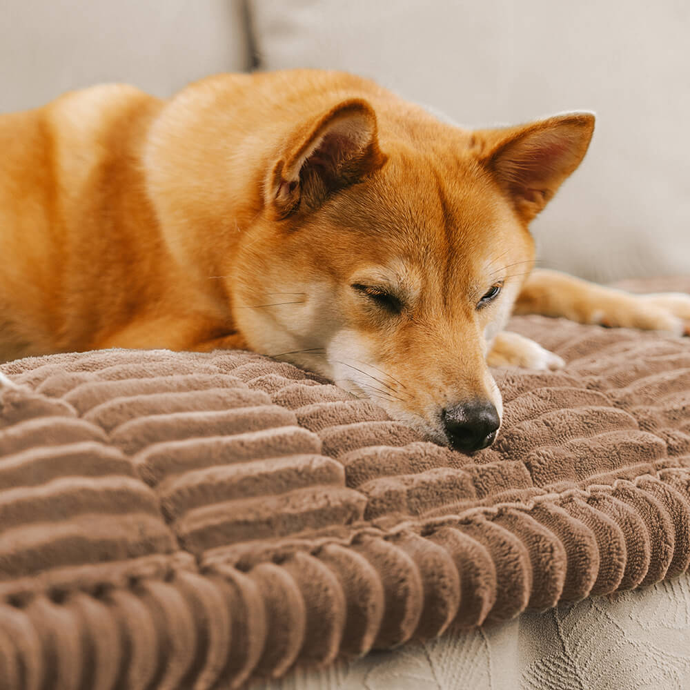 Lazy Soft Flannel Breathable Pet Mat Non-slip Couch Covers