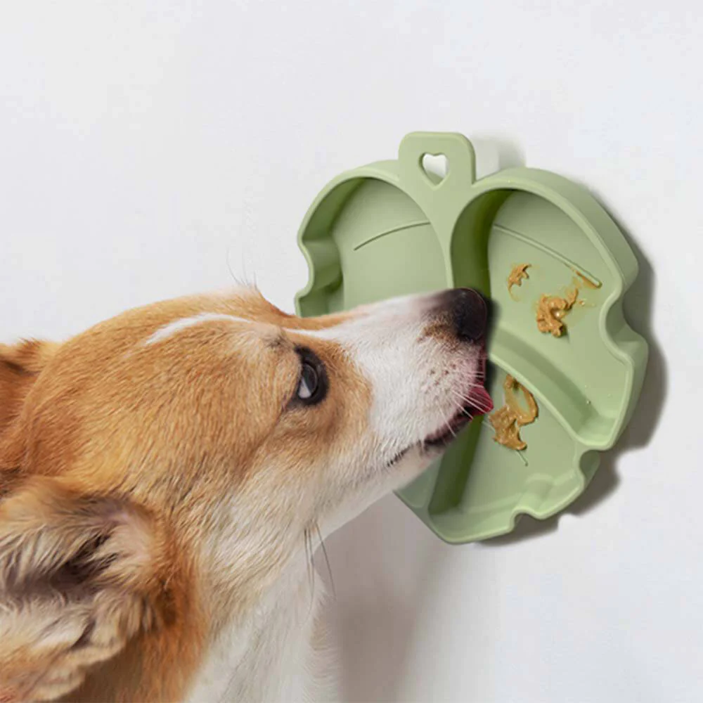 Suction Cup Pet Bowls - Leaf