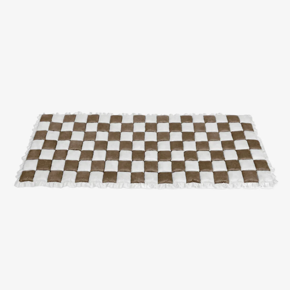 Cozy Plaid Patchwork Pet Mat Furniture Protector Couch Cover