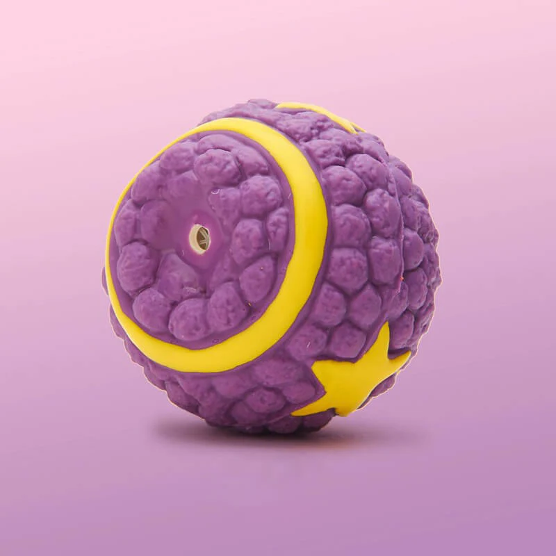 Pet Latex Squeaky Ball Toy Durable Interactive Dog Chew Toys