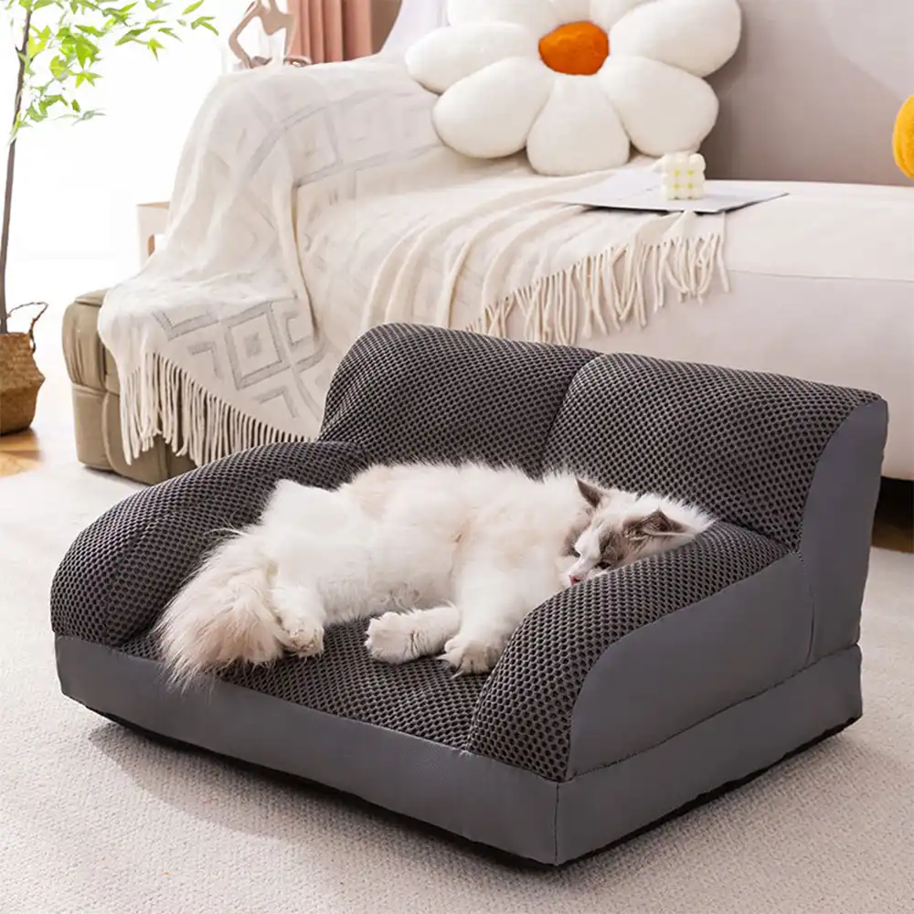 Large Breathable Scratch-Resistant Washable Cats & Dogs Sofa Bed